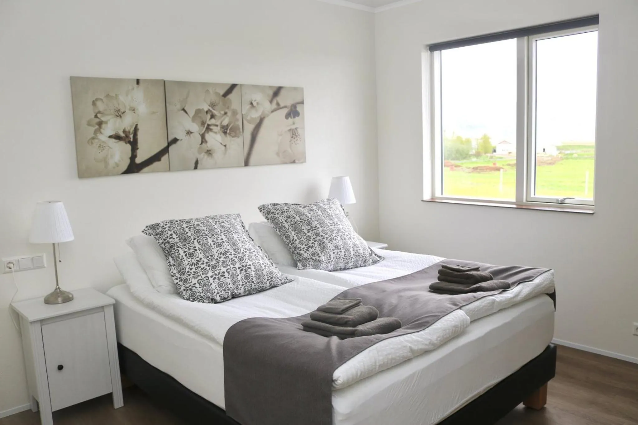 Bedroom, Bed in Miðhraun - Lava resort & Restaurant