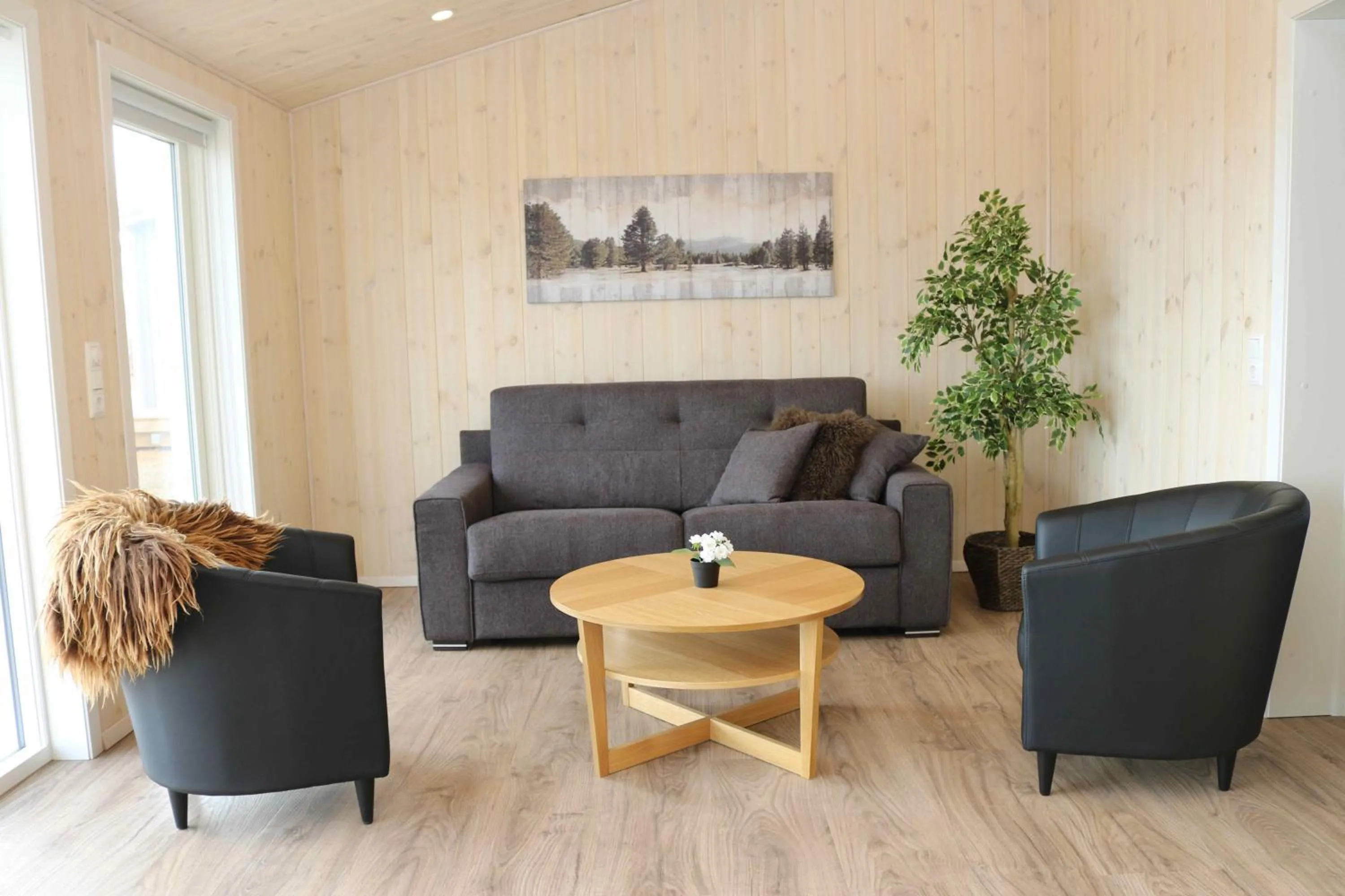 Living room in Miðhraun - Lava resort & Restaurant