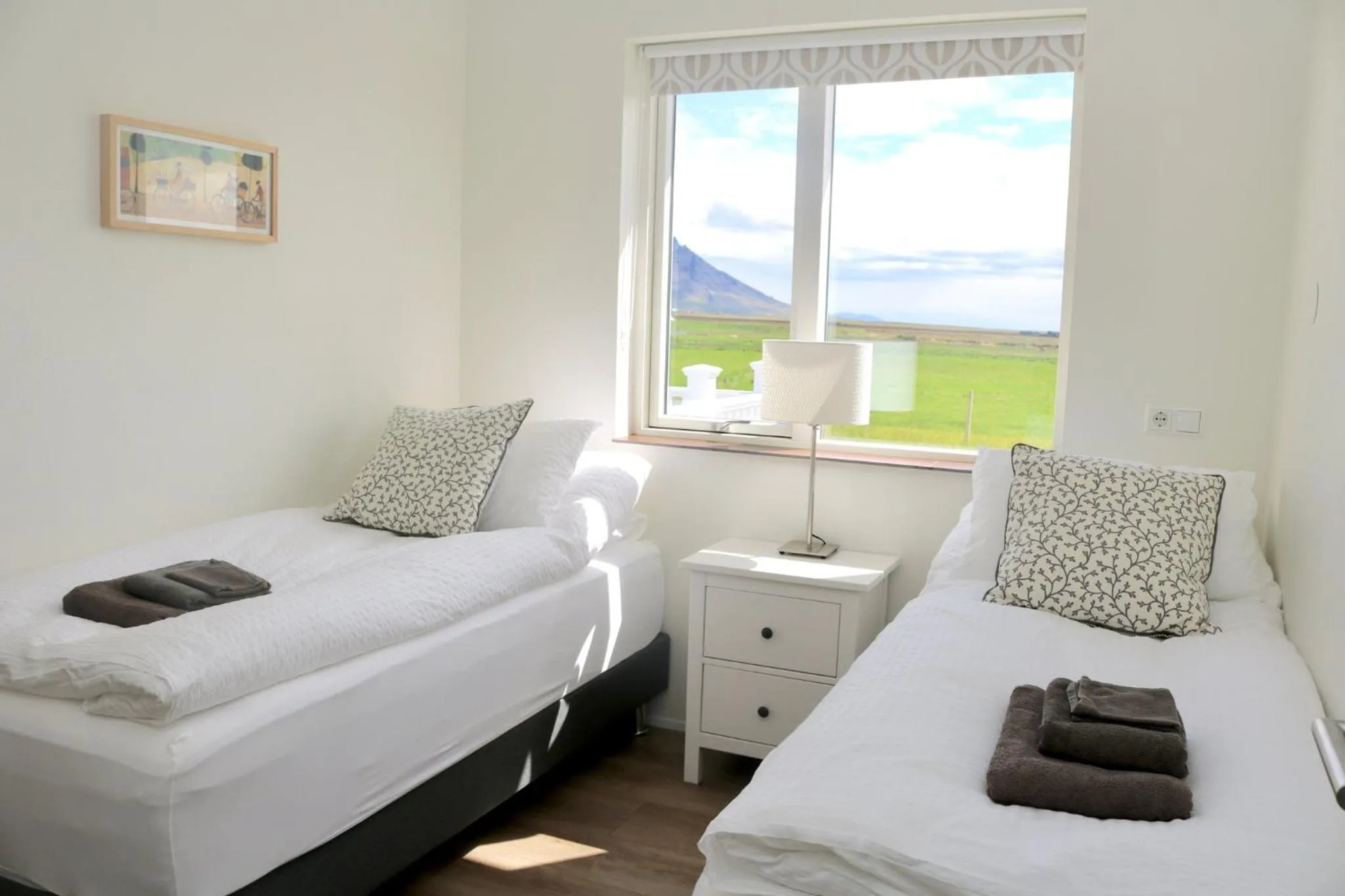 Property building, Bed in Miðhraun - Lava resort & Restaurant