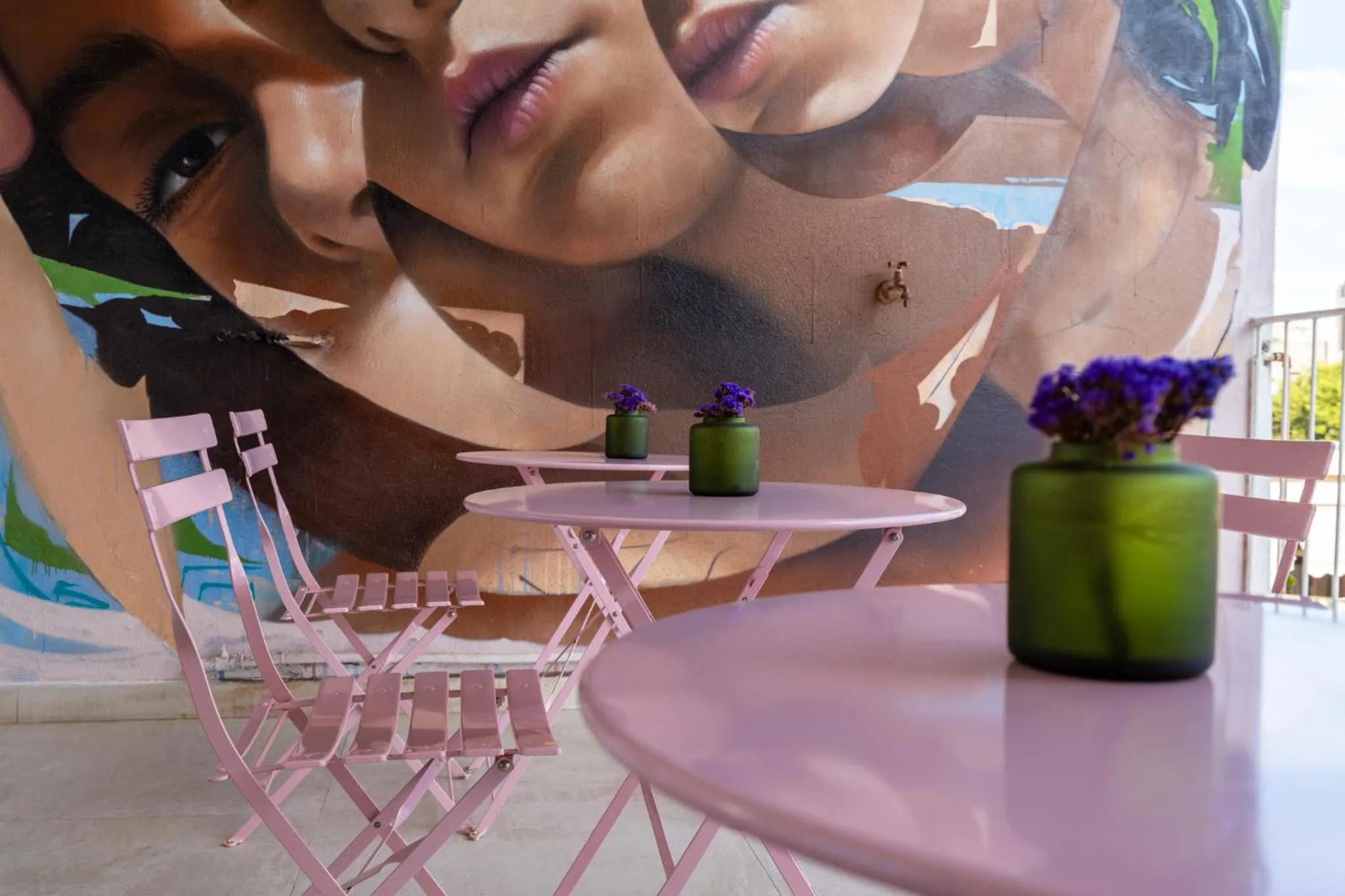 Balcony/Terrace in Spacebility City - self check-in