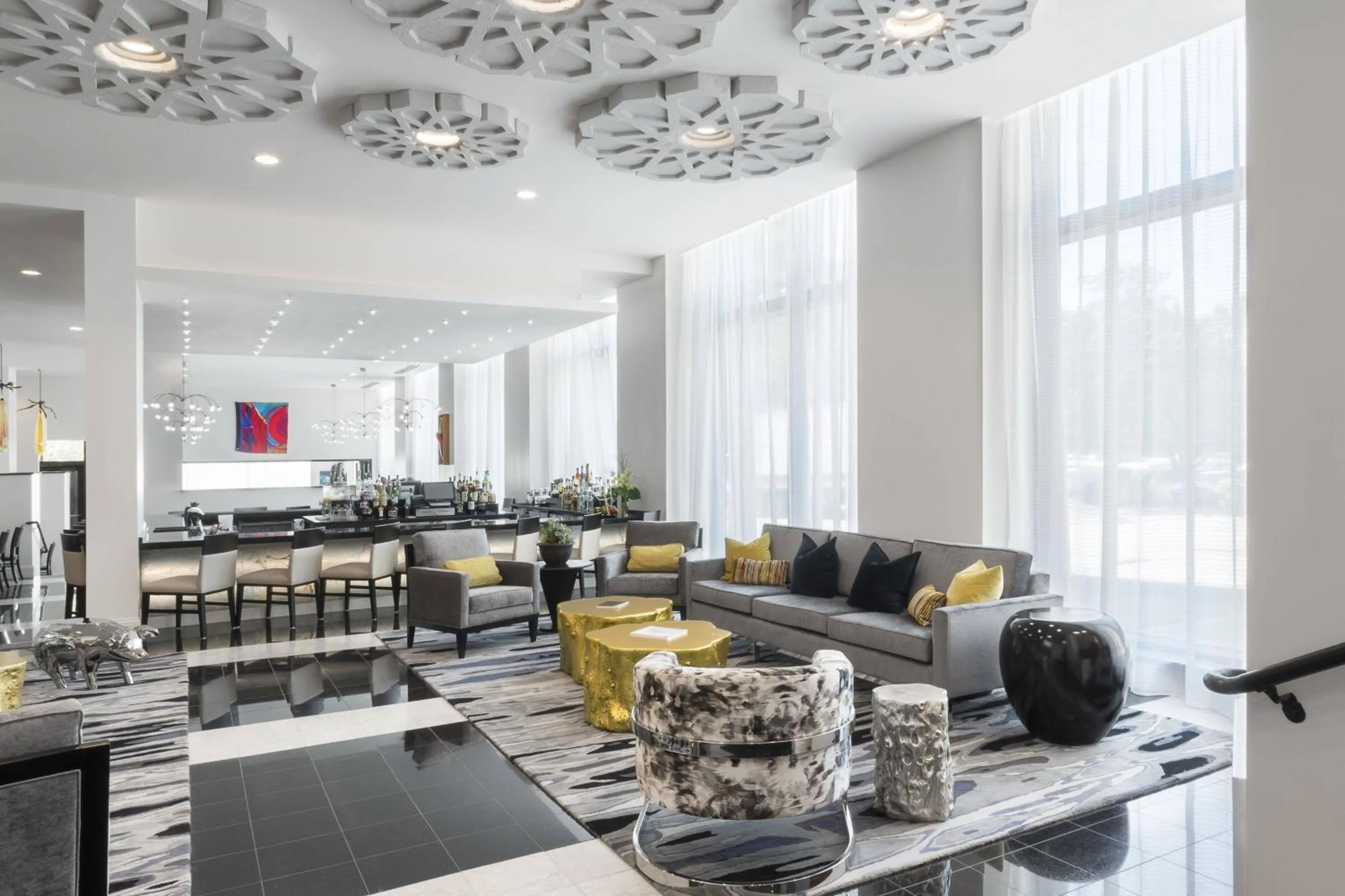 Lobby or reception in The Current Iowa, Autograph Collection