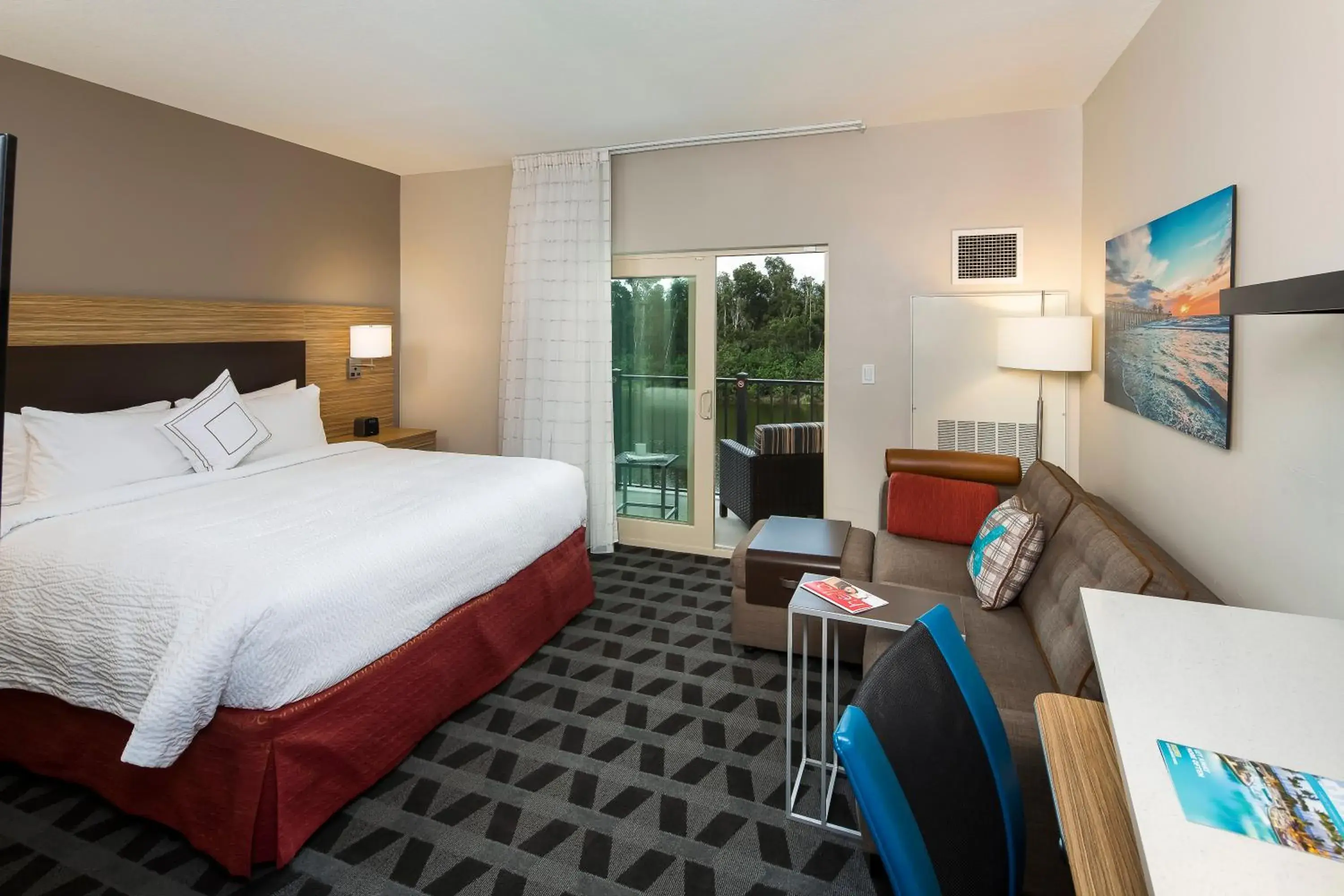 King Studio with Sofa Bed and Balcony in TownePlace Suites by Marriott Fort Myers Estero King Studio with Sofa Bed and Balcony in TownePlace Suites by Marriott Fort Myers Estero