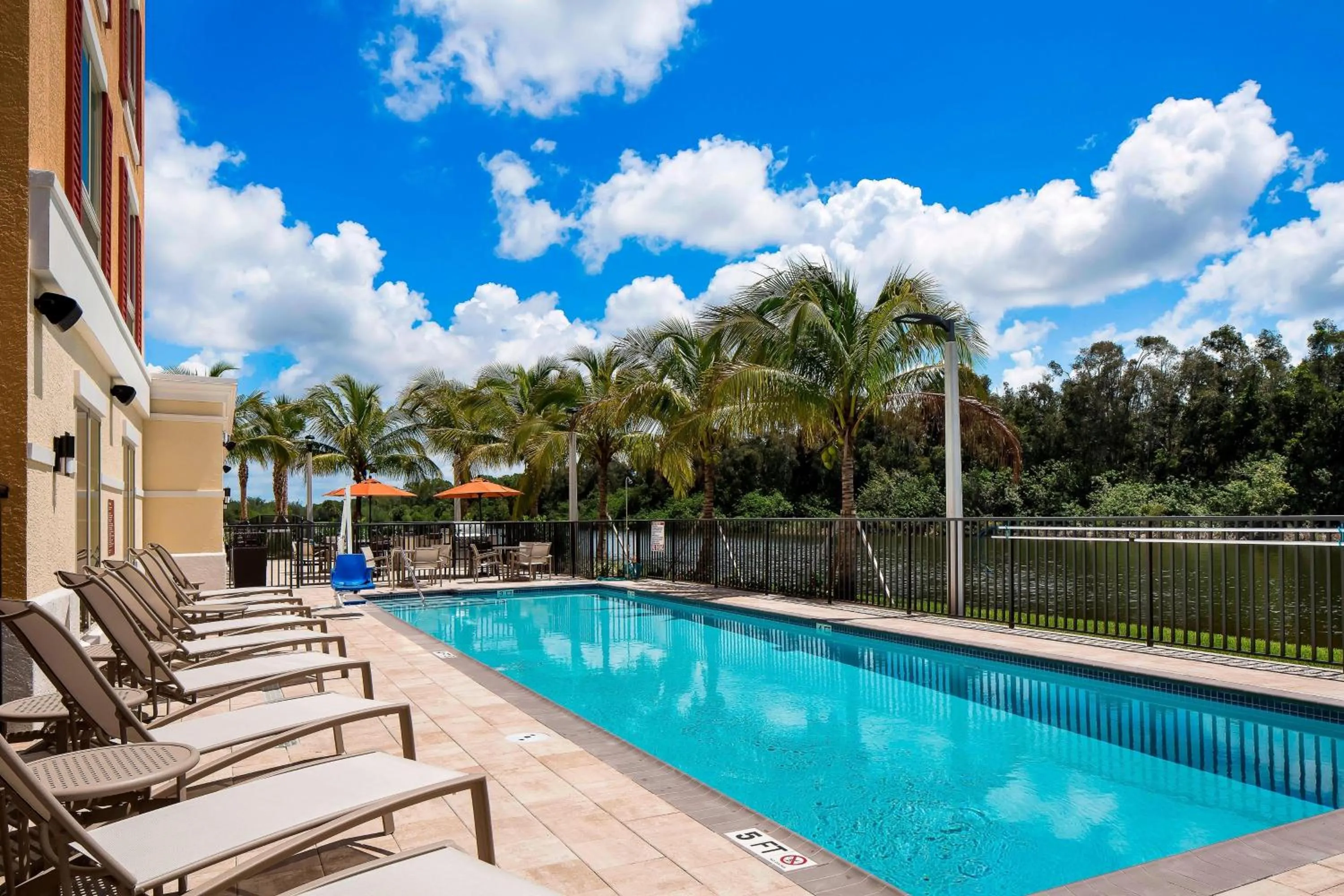 Swimming pool in TownePlace Suites by Marriott Fort Myers Estero
