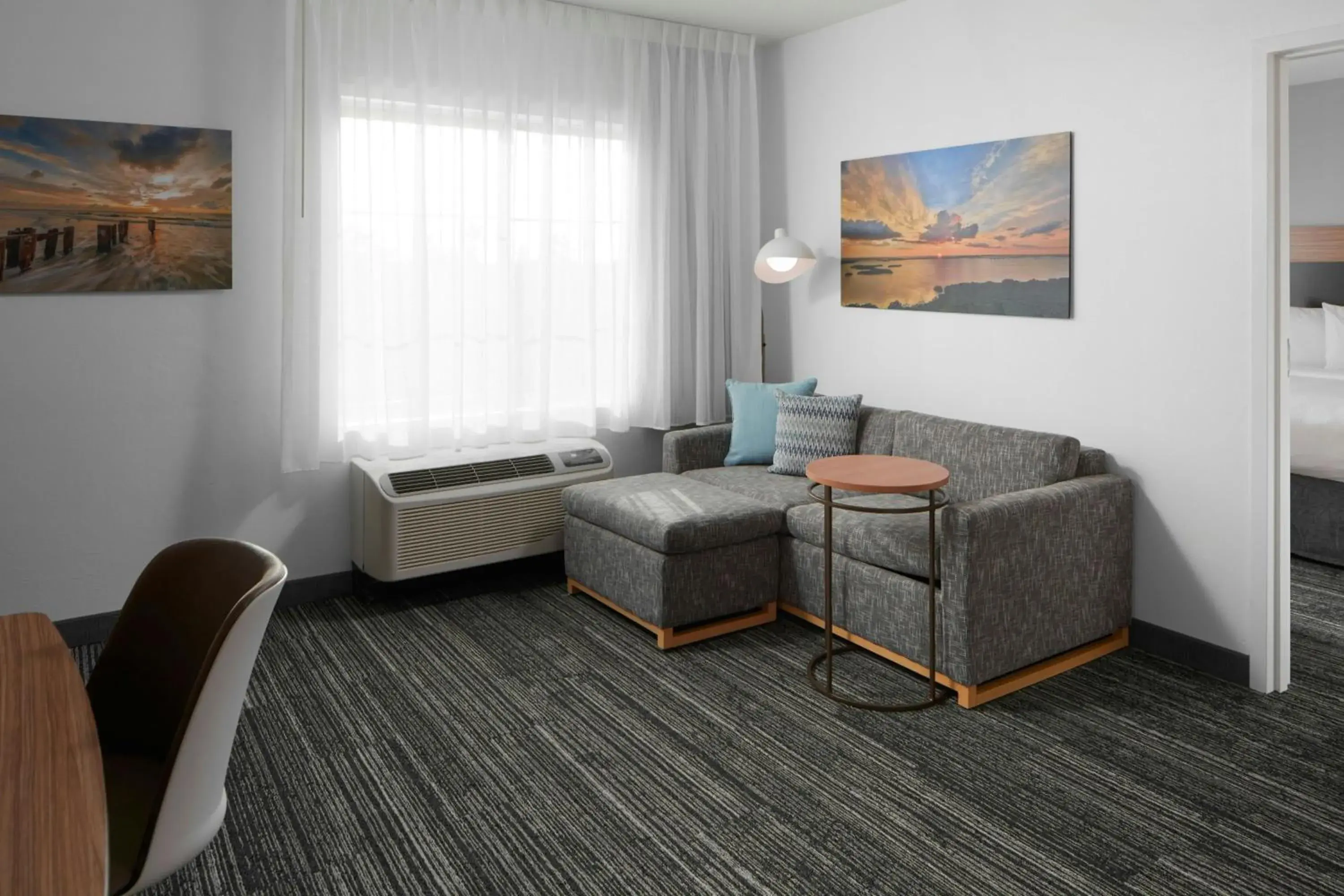 One-Bedroom Queen Suite with Sofa Bed - Hearing Accessible in TownePlace Suites by Marriott Fort Myers Estero One-Bedroom Queen Suite with Sofa Bed - Hearing Accessible in TownePlace Suites by Marriott Fort Myers Estero