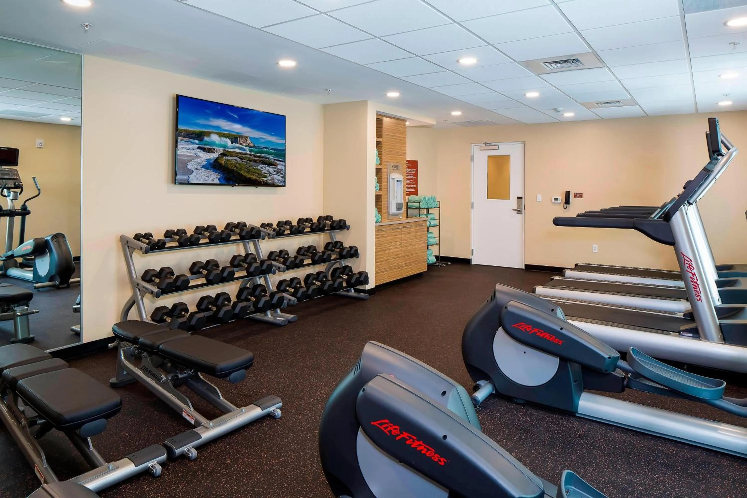 Fitness centre/facilities in TownePlace Suites by Marriott Fort Myers Estero