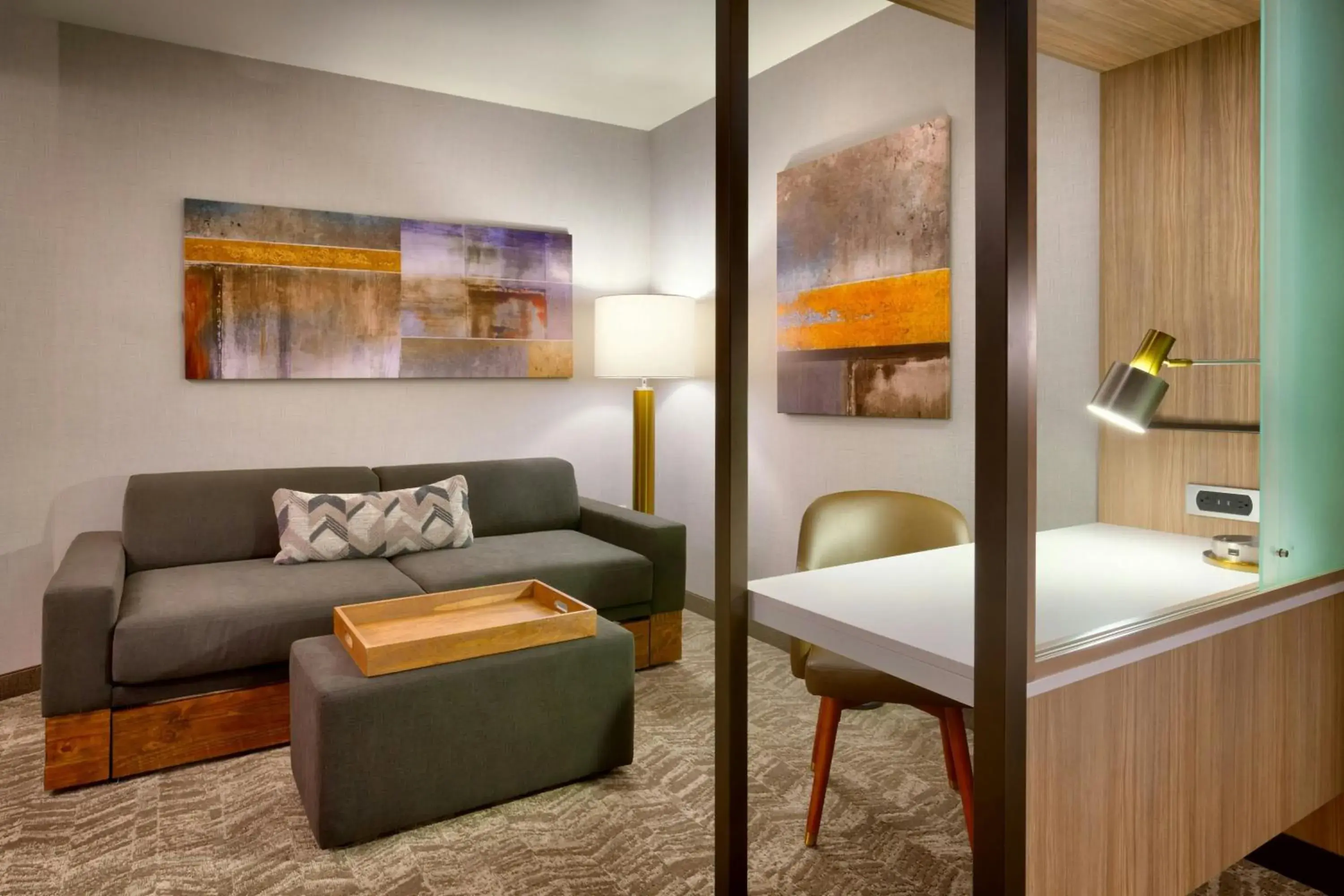 King Suite with Sofa Bed in SpringHill Suites by Marriott Salt Lake City-South Jordan King Suite with Sofa Bed in SpringHill Suites by Marriott Salt Lake City-South Jordan