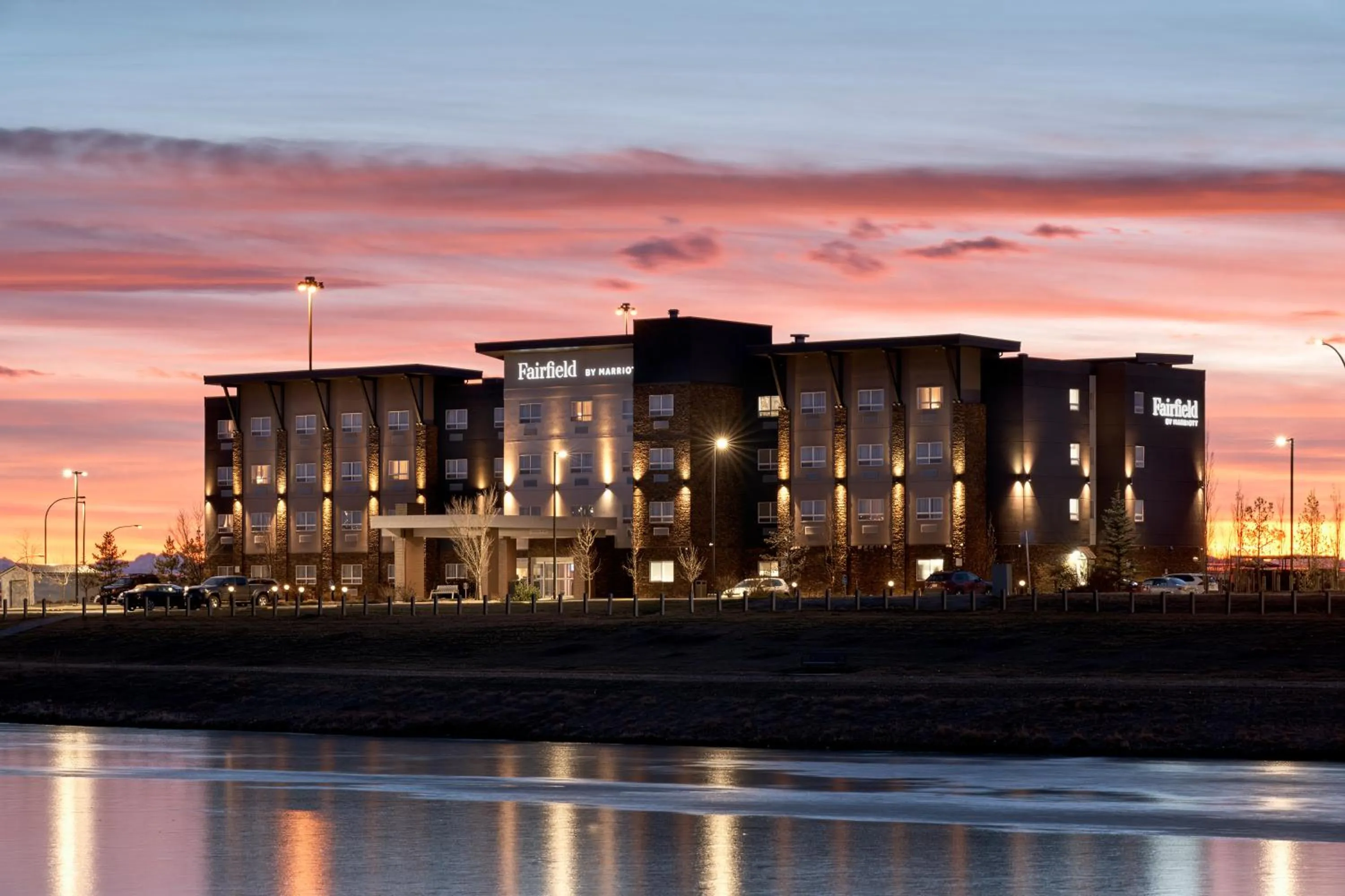 Property building in Fairfield Inn & Suites by Marriott Airdrie