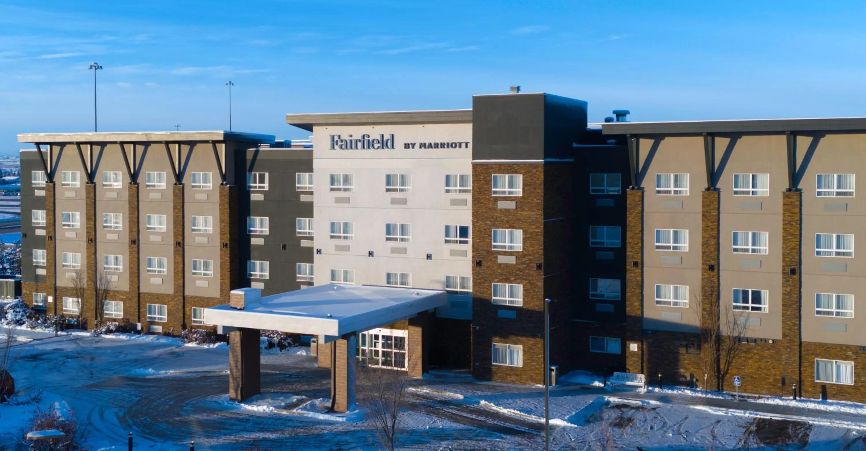 Property building in Fairfield Inn & Suites by Marriott Airdrie