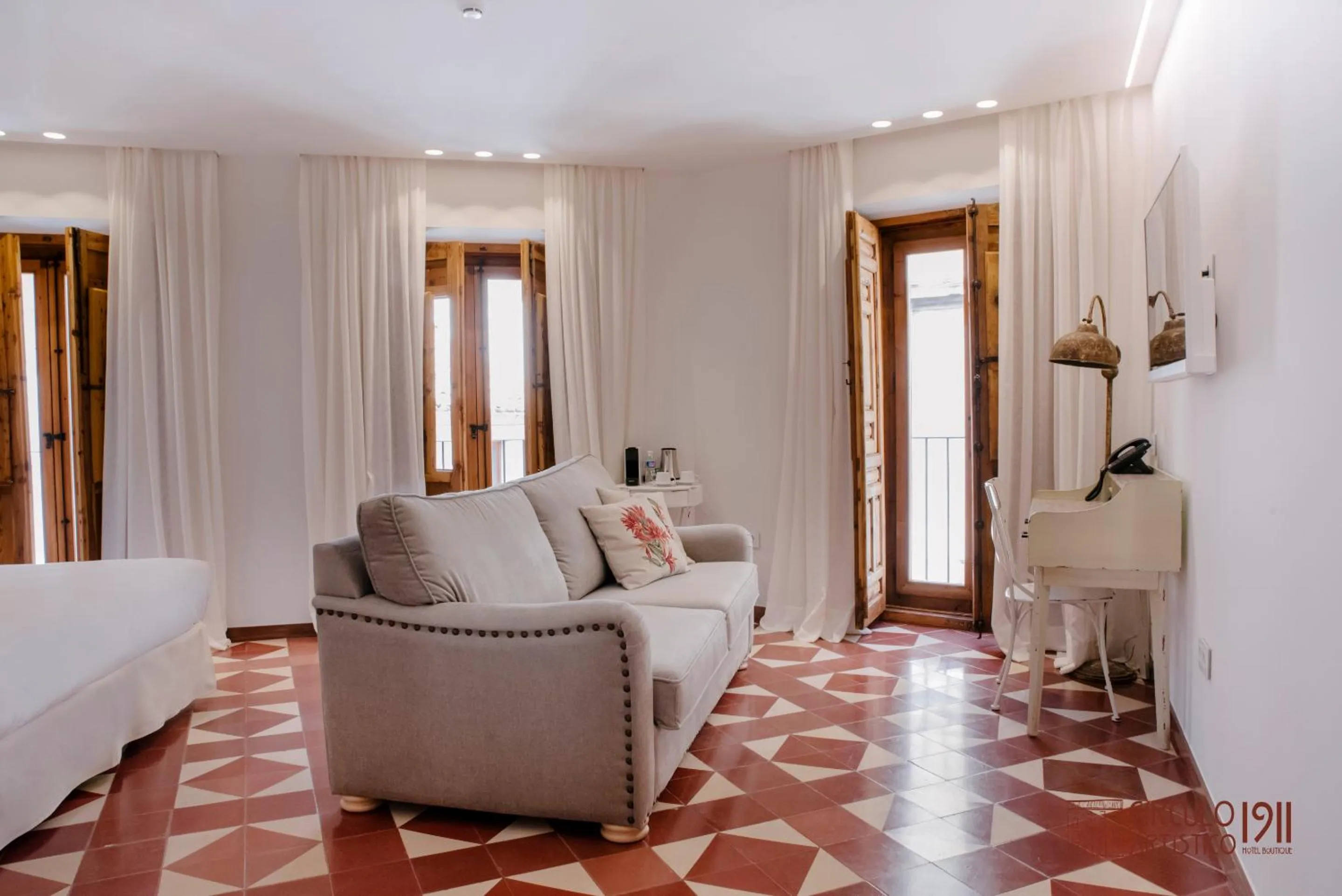 Bed in Círculo Artístico 1911 Hotel Boutique