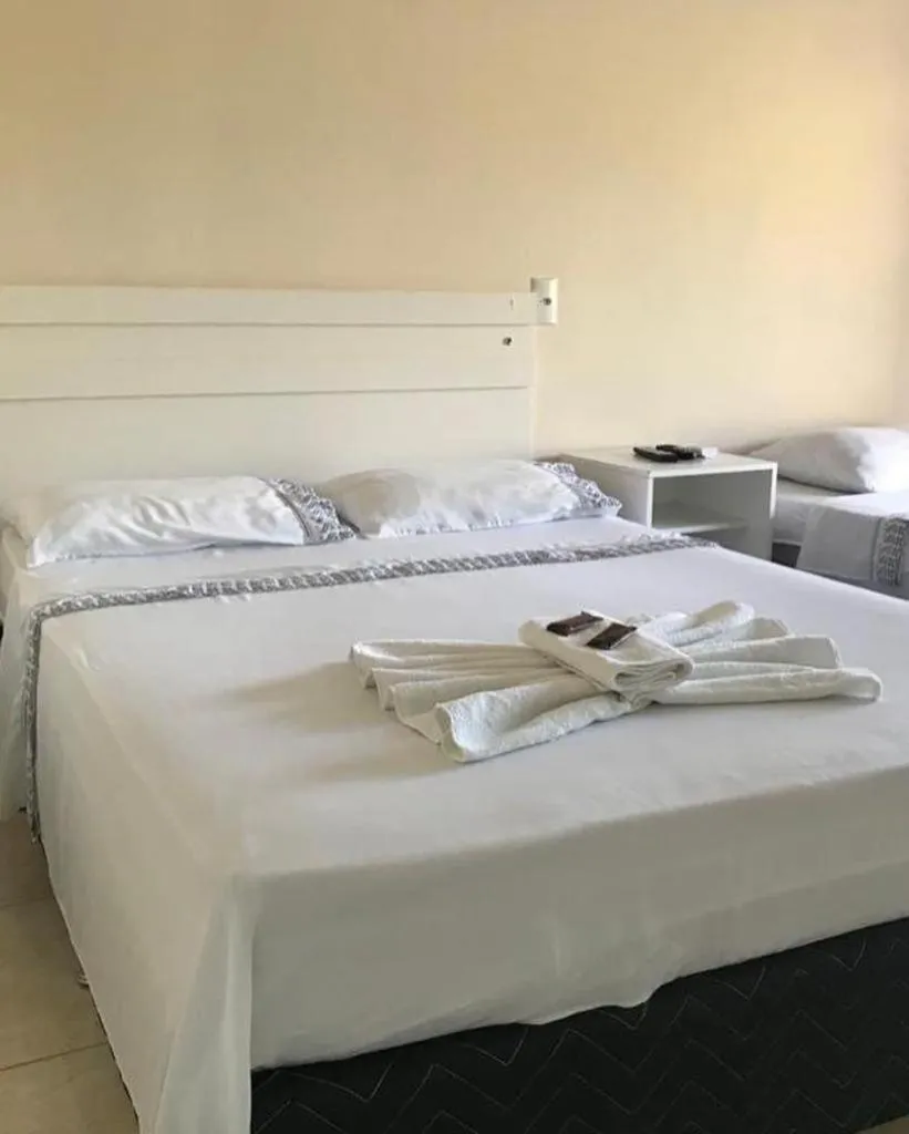 Bed in Pousada Nascer do Sol