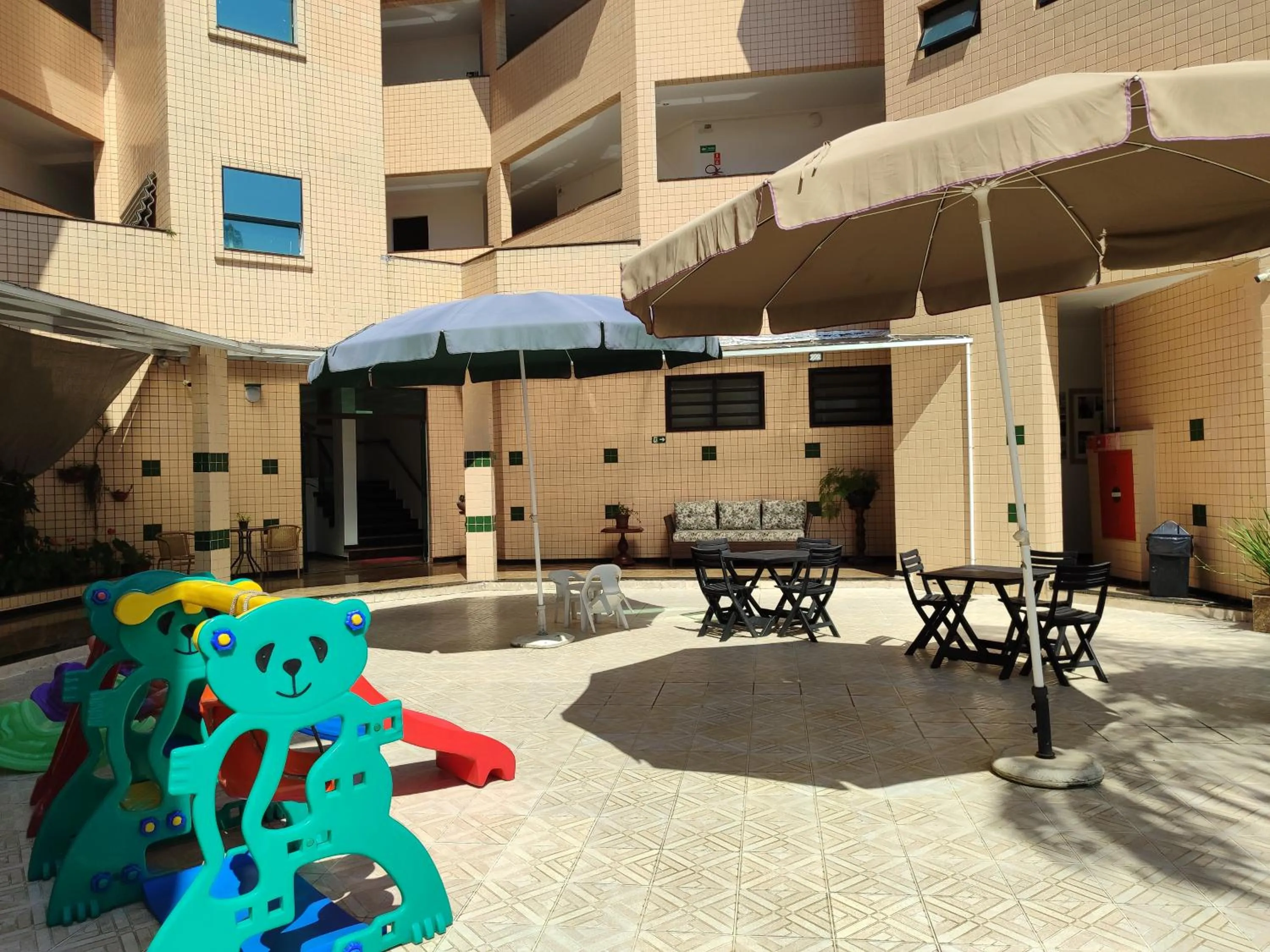 Inner courtyard view in Bella Casa Flat Service