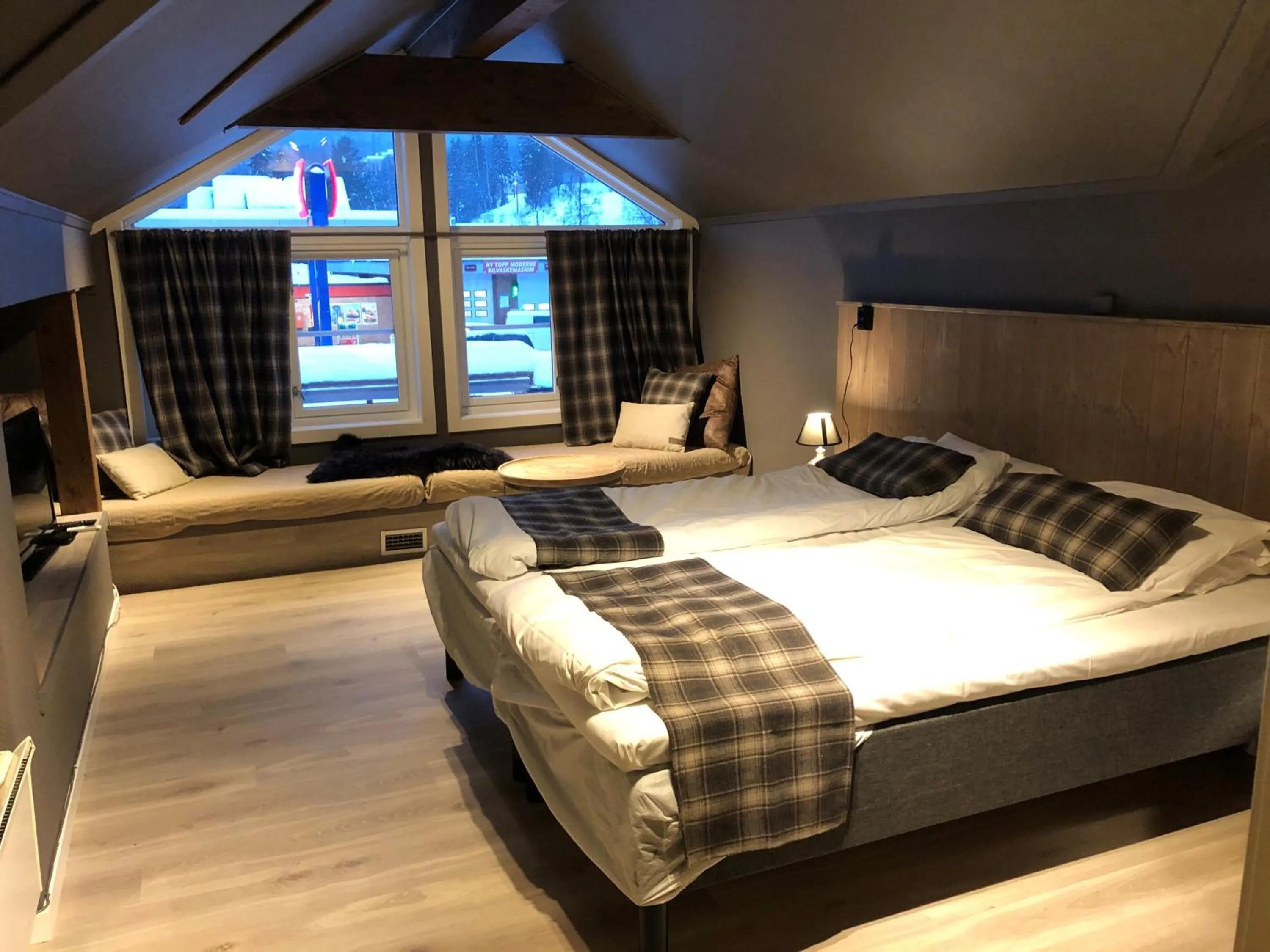 Bed in Veggli Vertshus