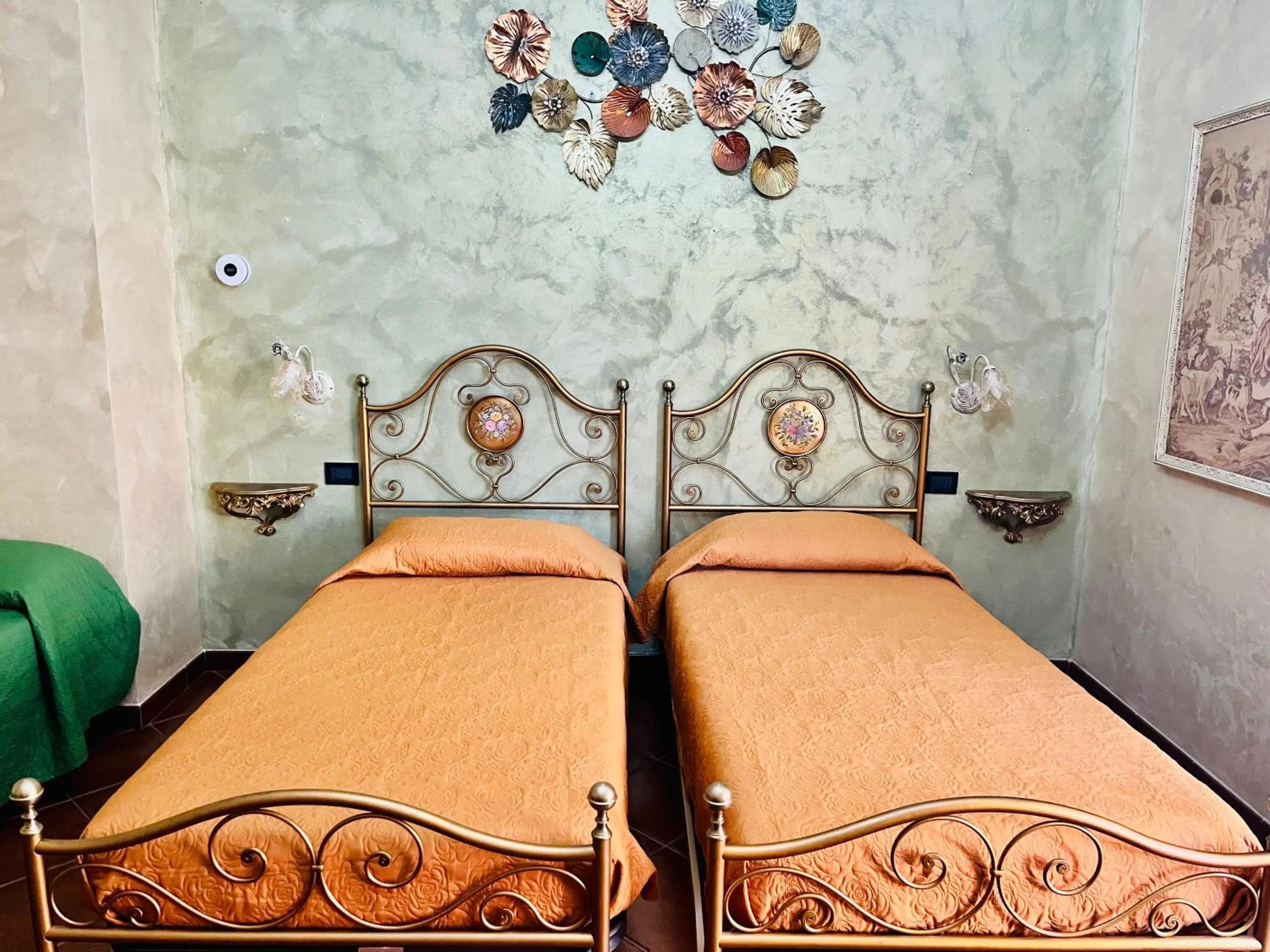 Bed in La Mammola Bed&Breakfast