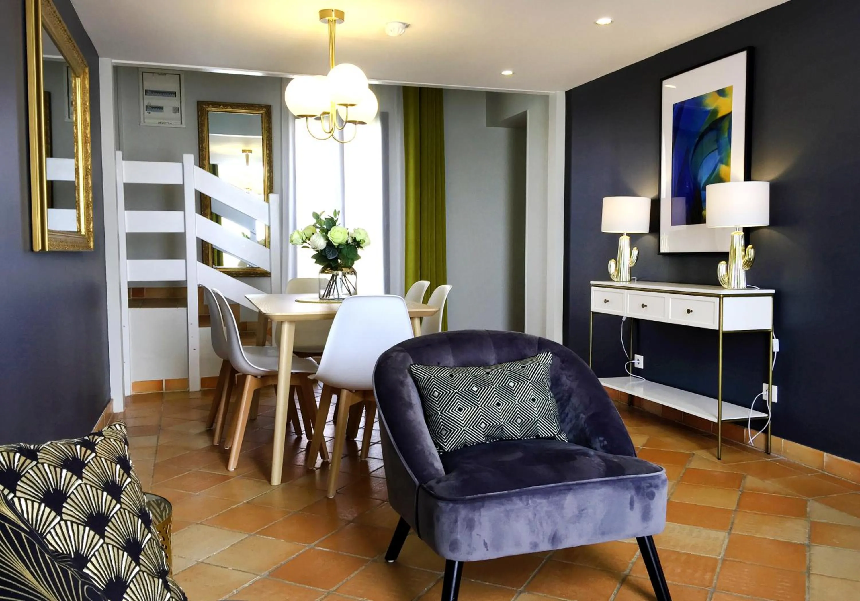 Living room in Hotel Les Suites - Domaine de Crécy