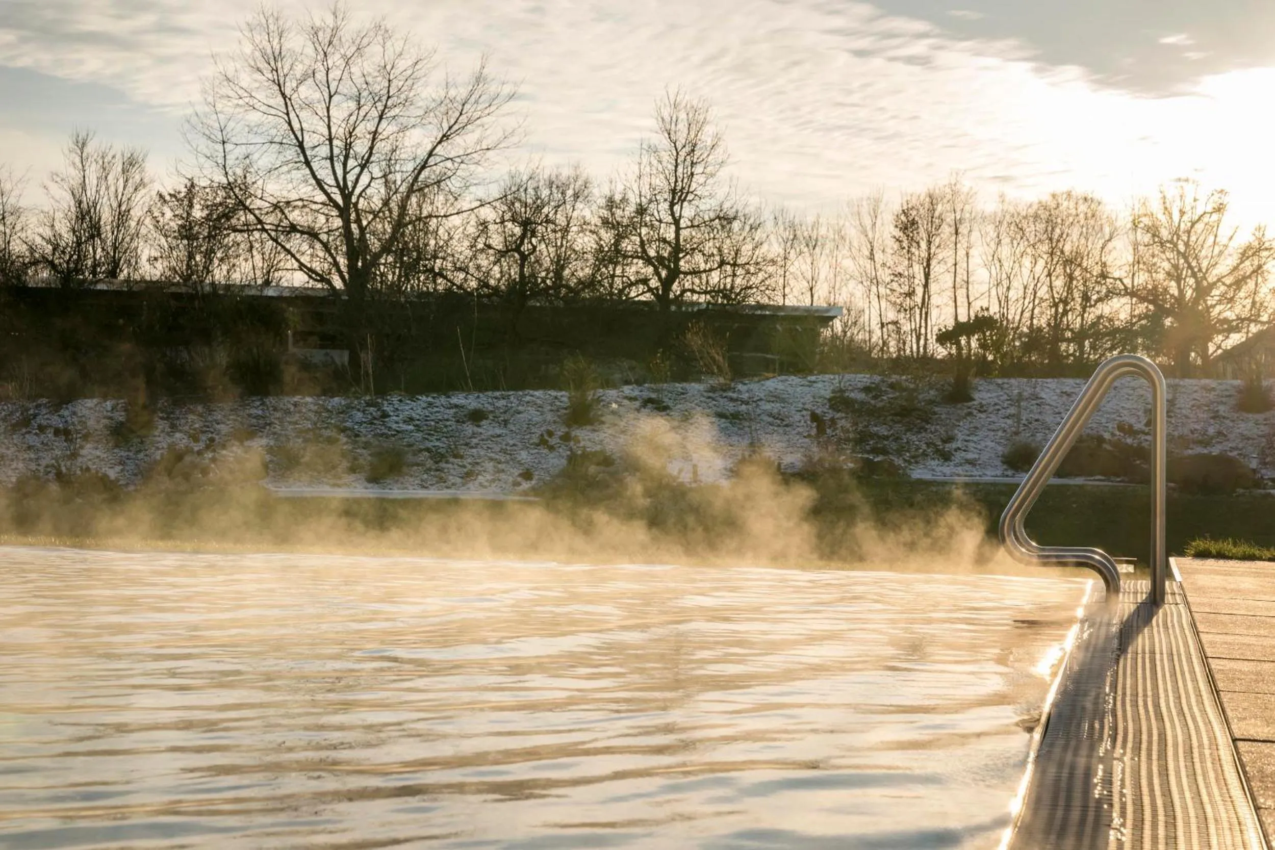 Swimming pool in Hotel am Haslinger Hof