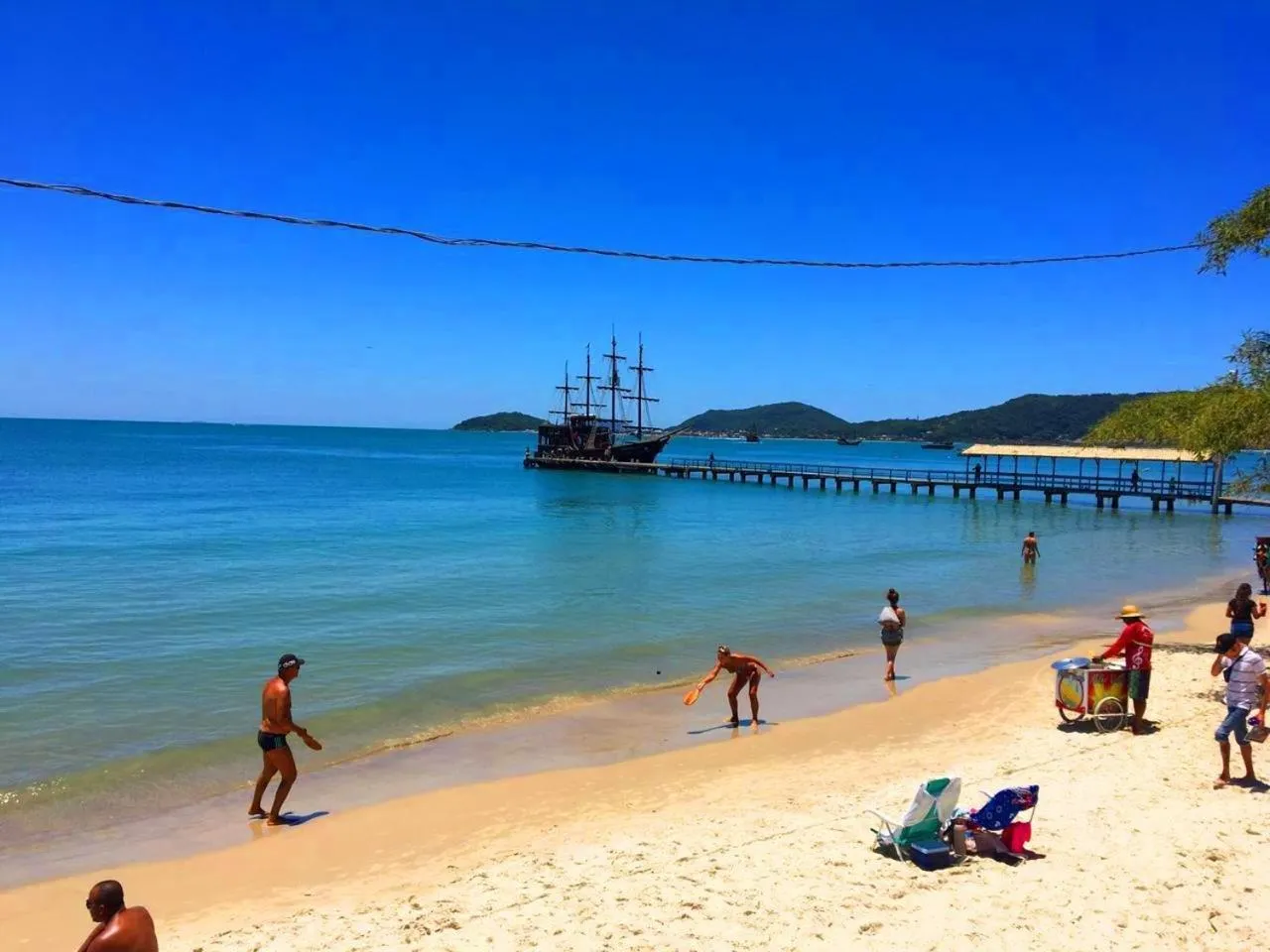 Beach in Apart Hotel La Cabana