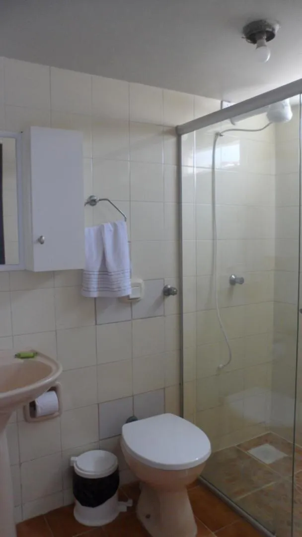 Shower in Apart Hotel La Cabana