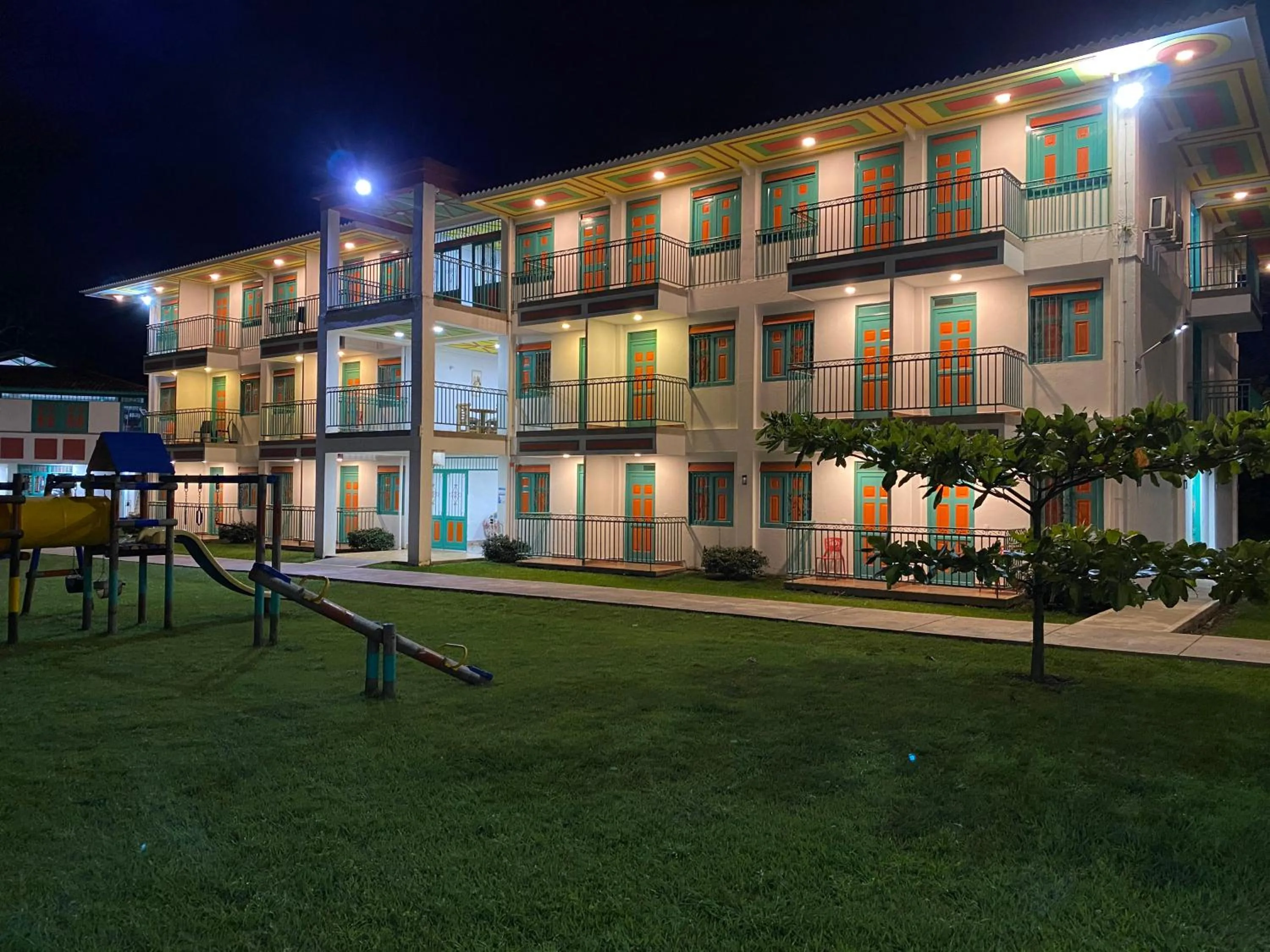 Property building in Hotel Campestre Paraiso Cafetero