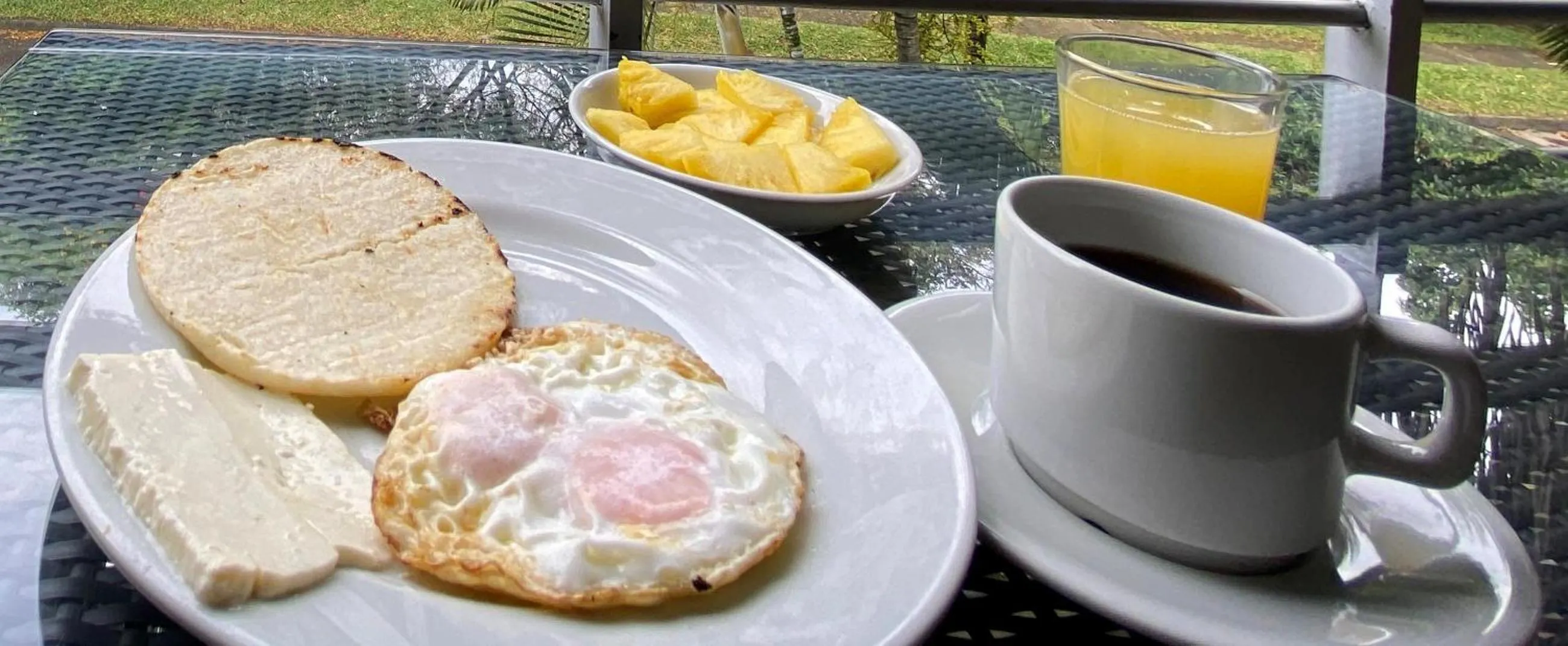 Breakfast in Hotel Campestre Paraiso Cafetero