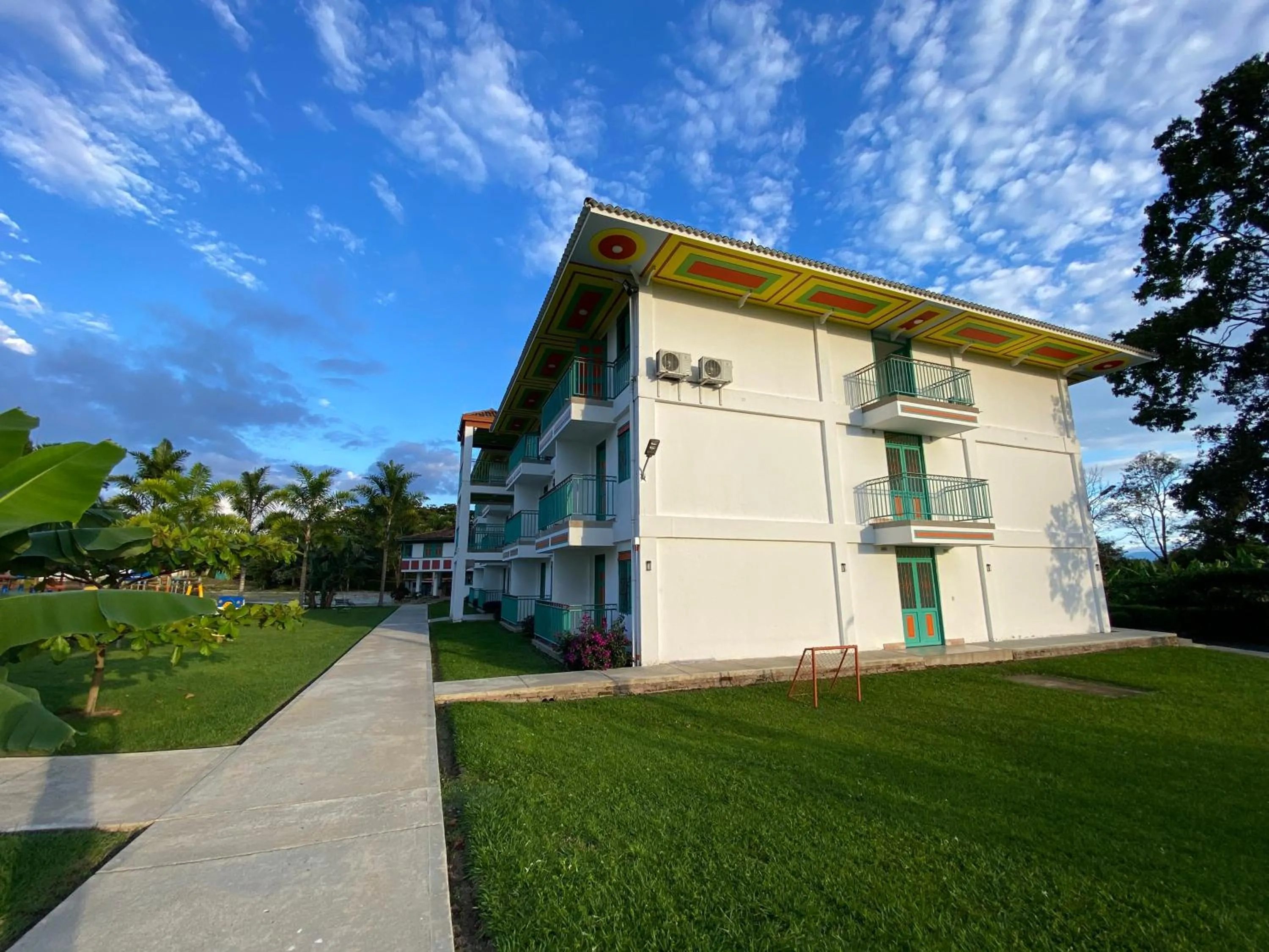 Property building in Hotel Campestre Paraiso Cafetero