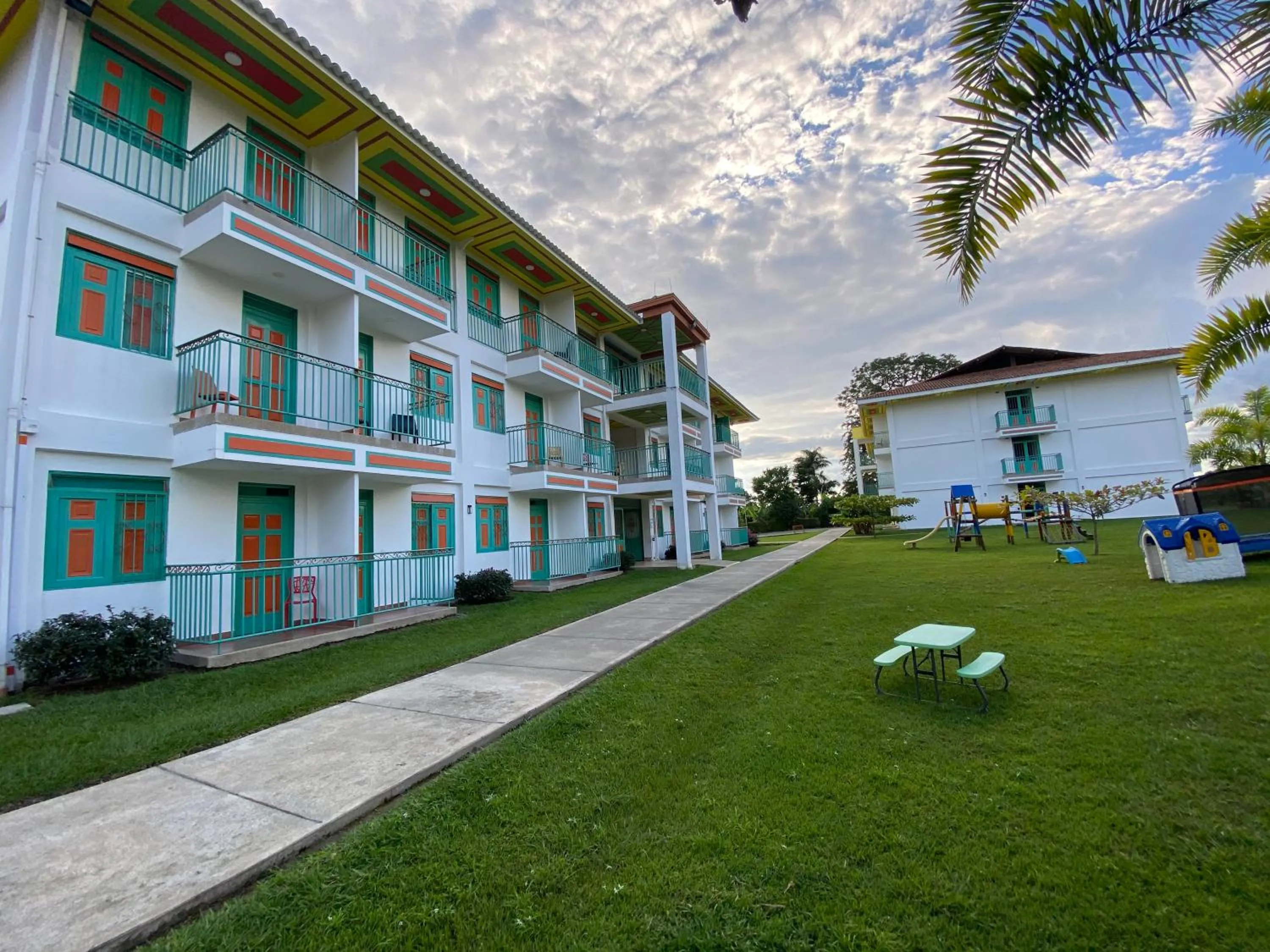 Property building in Hotel Campestre Paraiso Cafetero