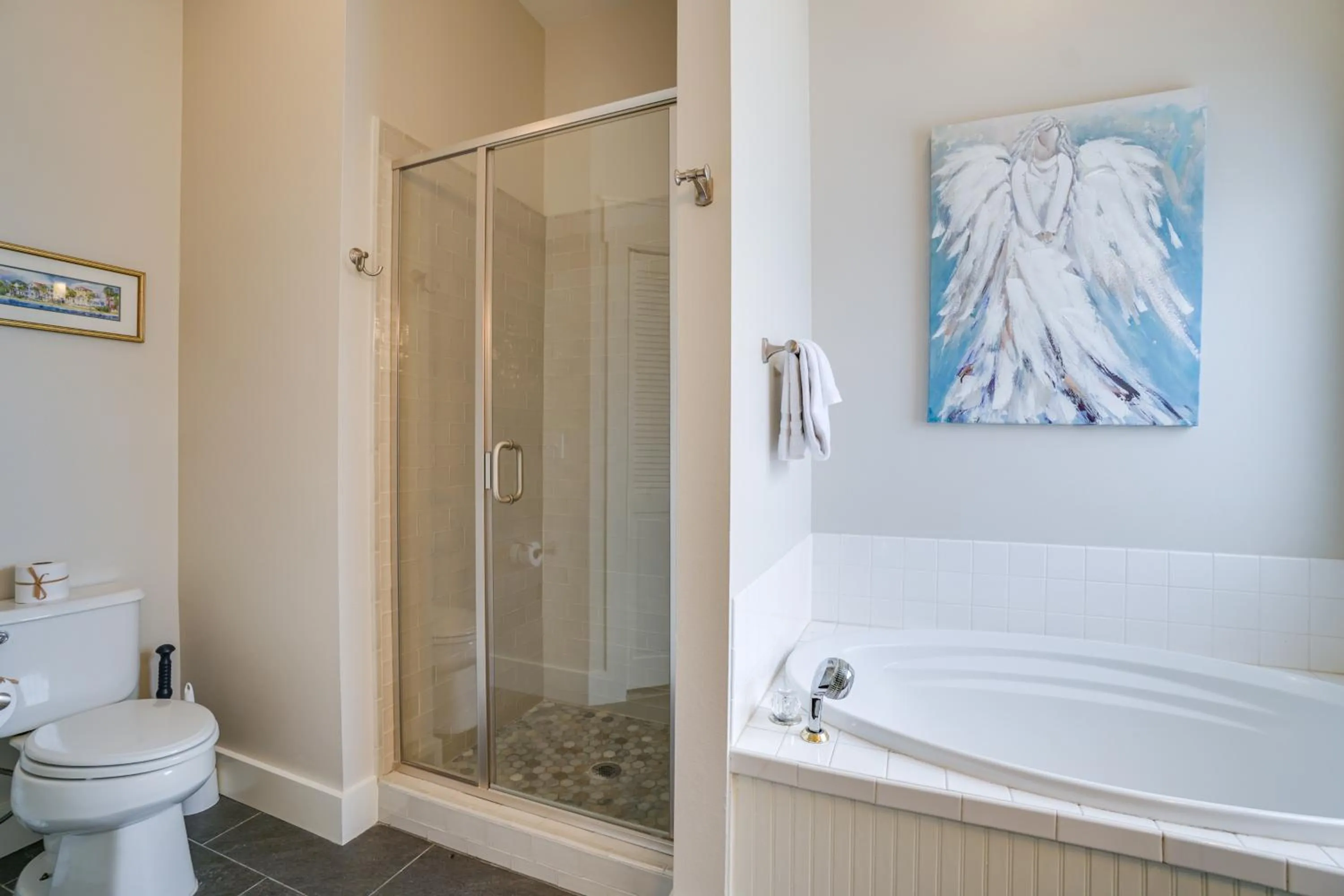 Shower in 30A Beach House - Walking on Sunshine