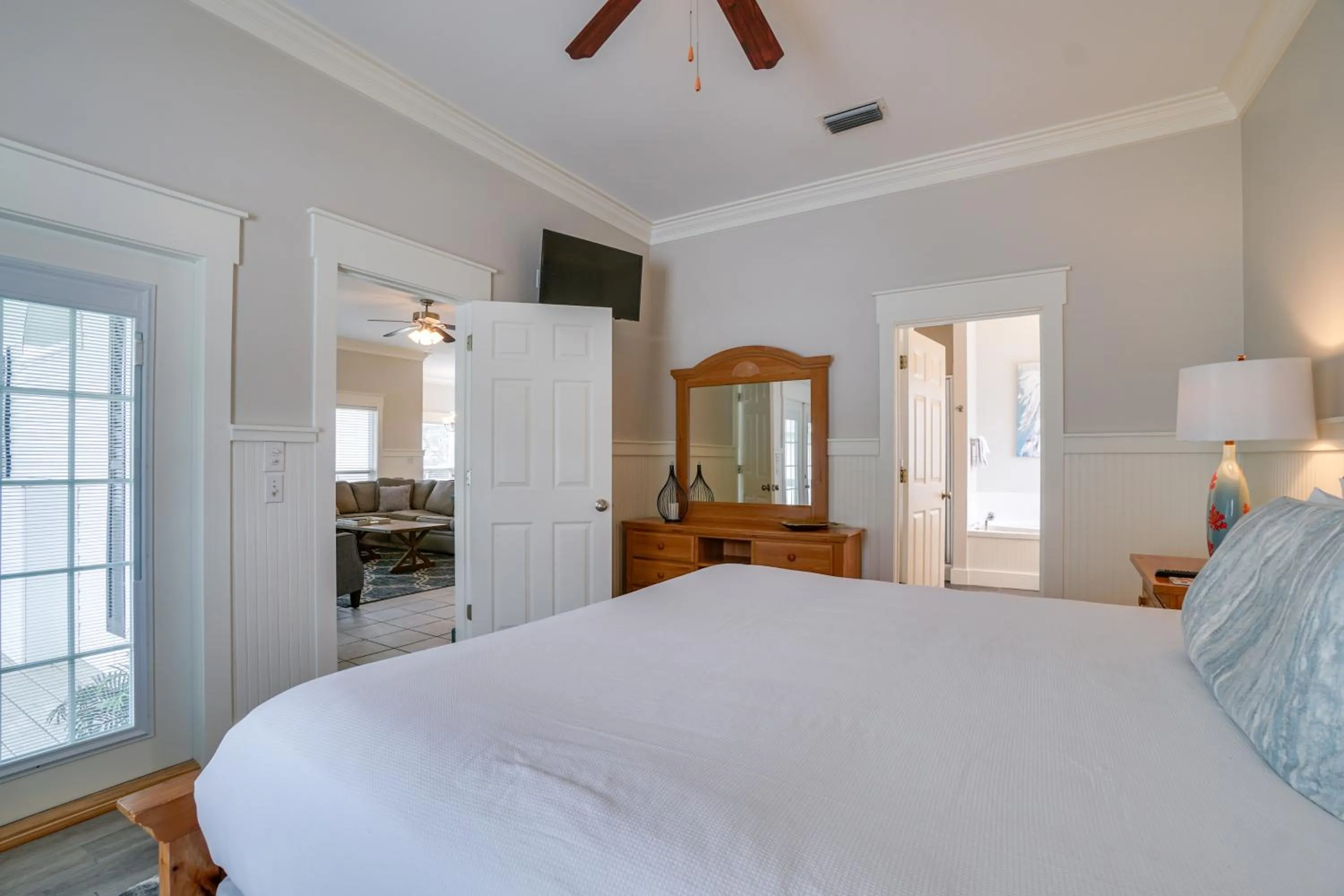 Bed in 30A Beach House - Walking on Sunshine