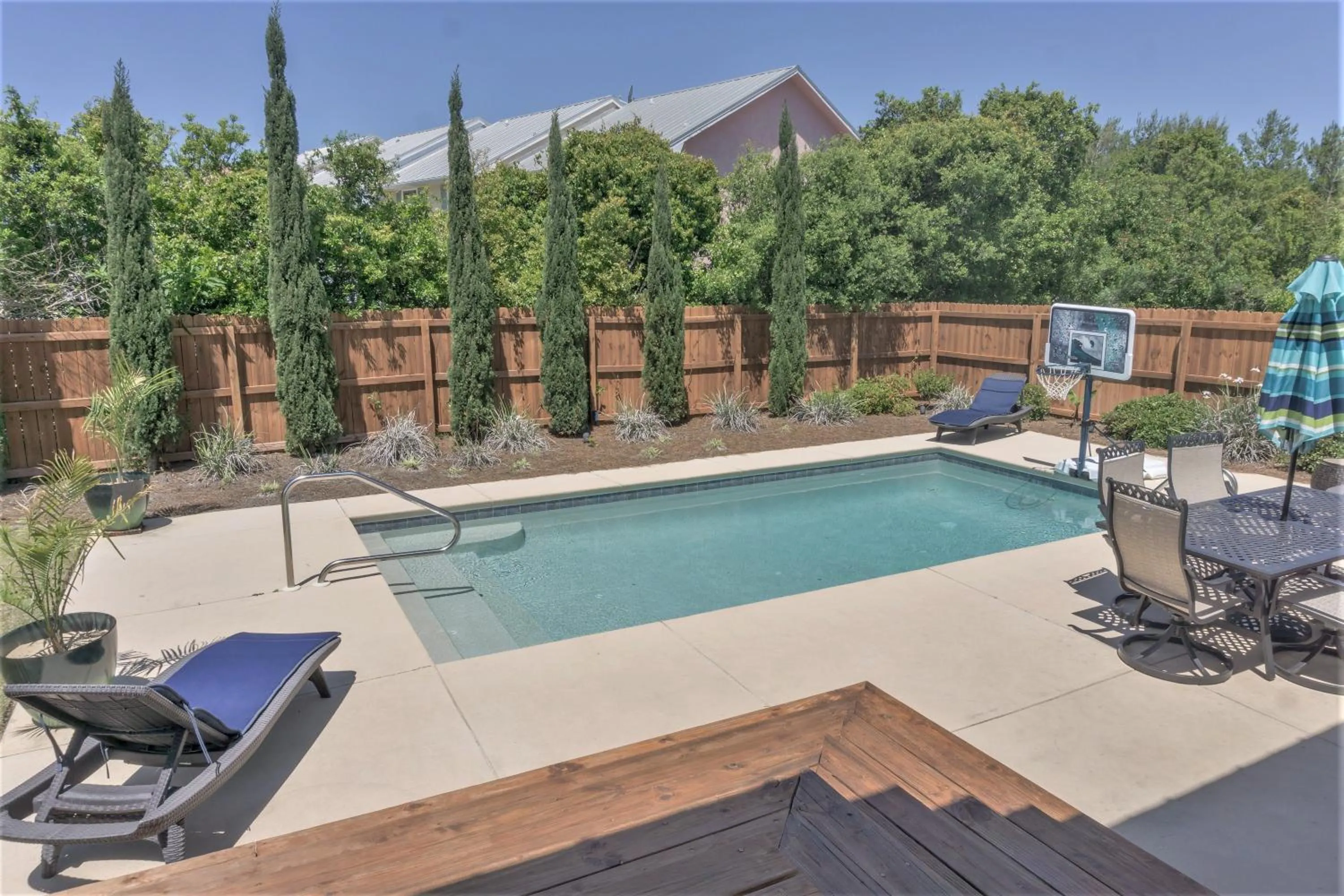 Patio in 30A Beach House - Walking on Sunshine