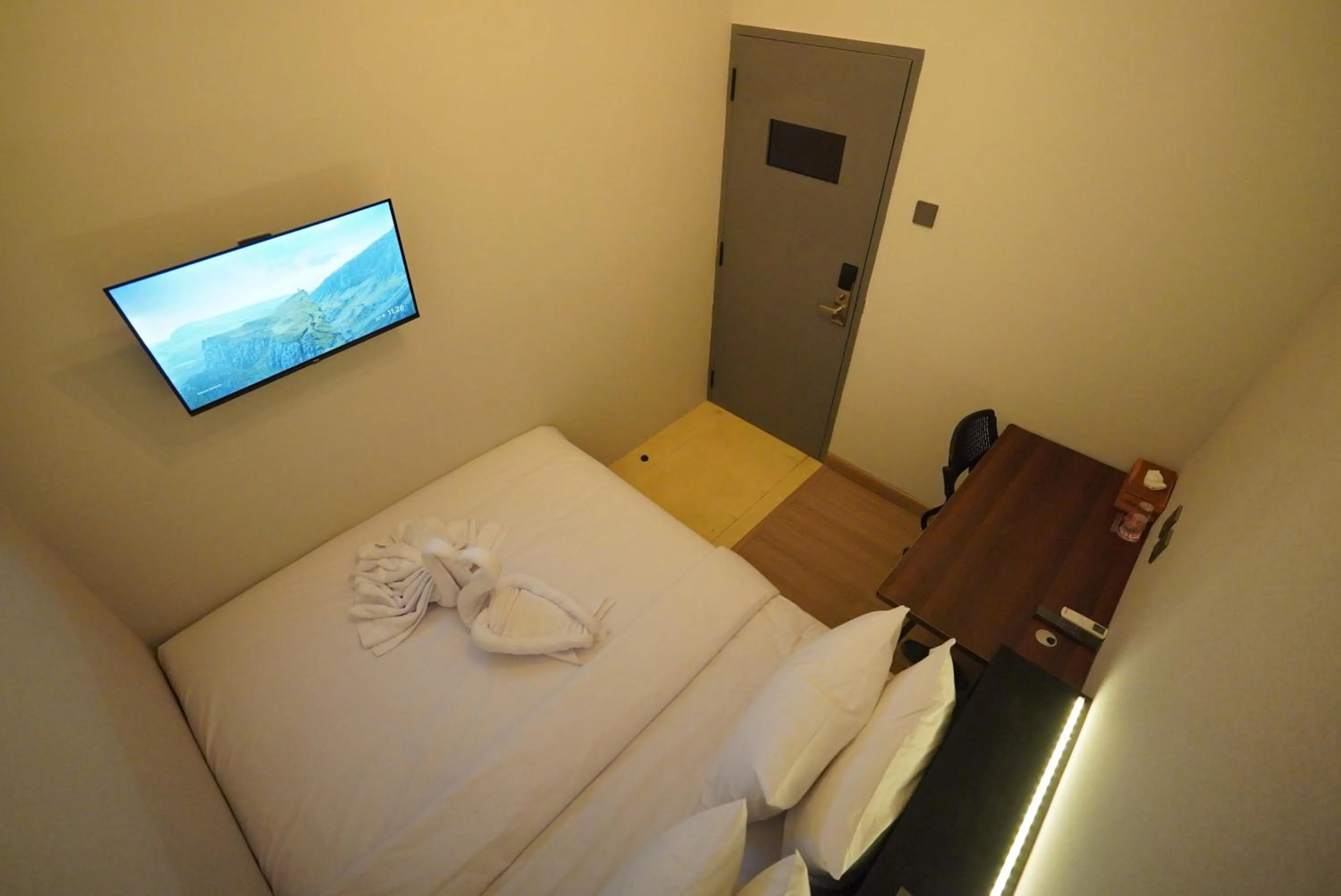 Bed in The Alley City Hotel