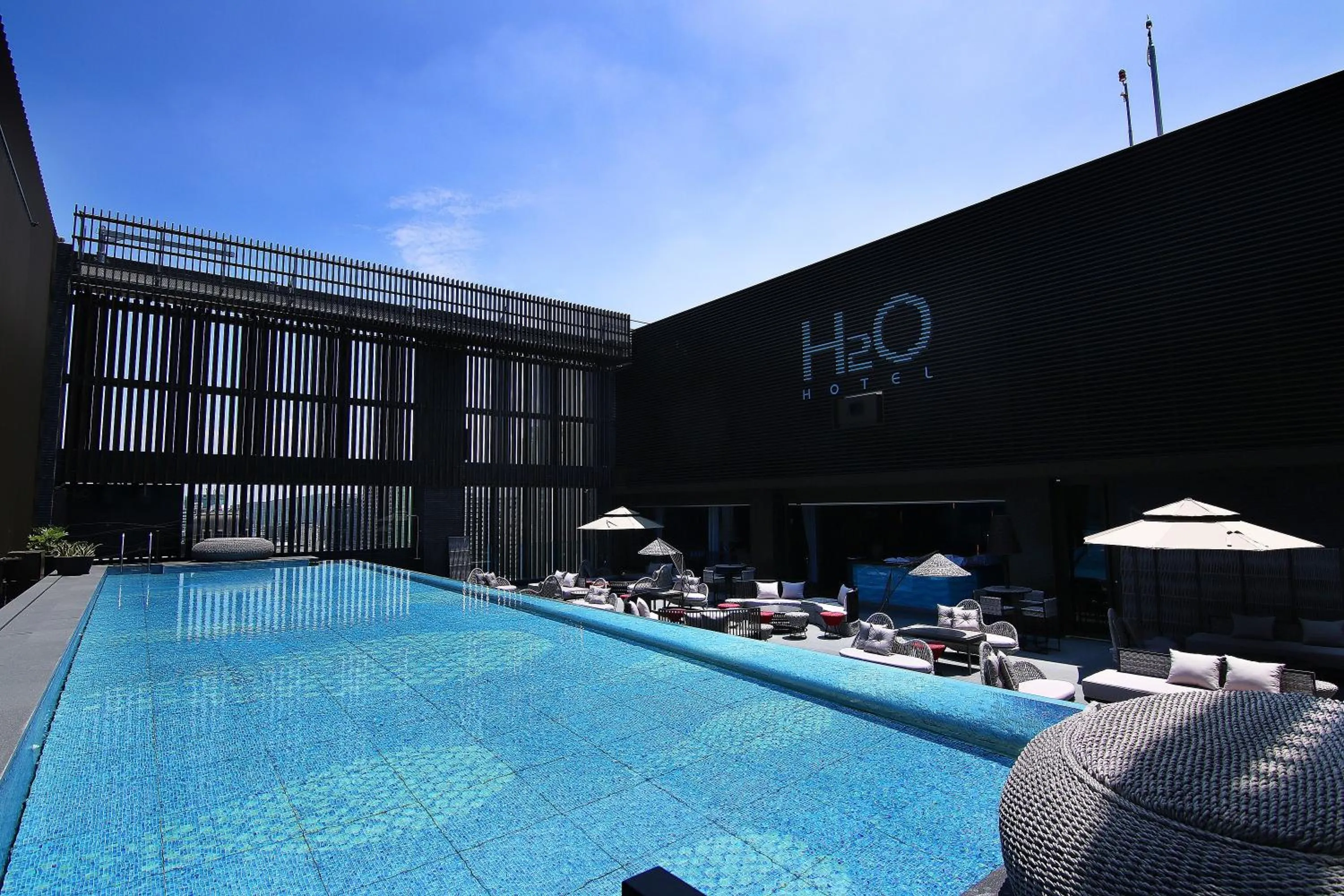 Swimming pool in H2O HOTEL
