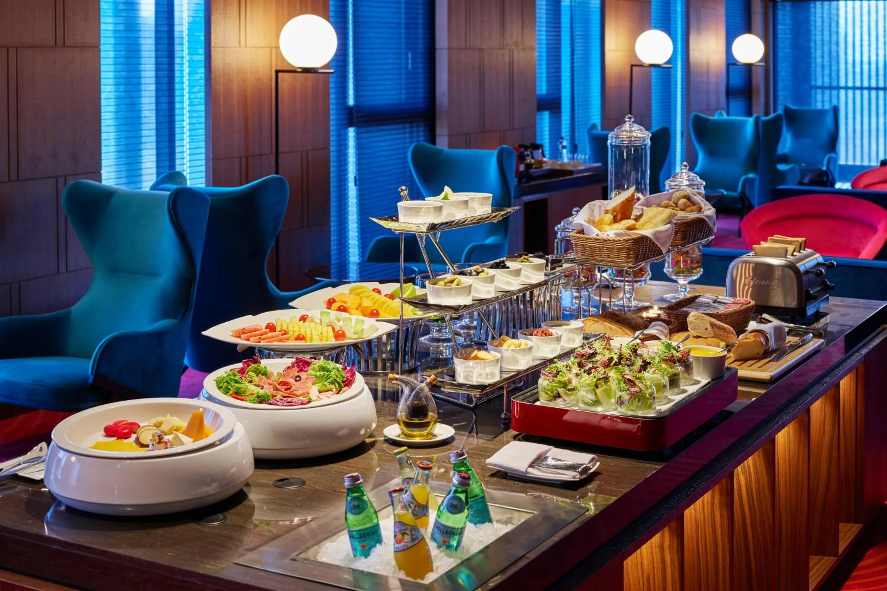 Buffet breakfast in H2O HOTEL