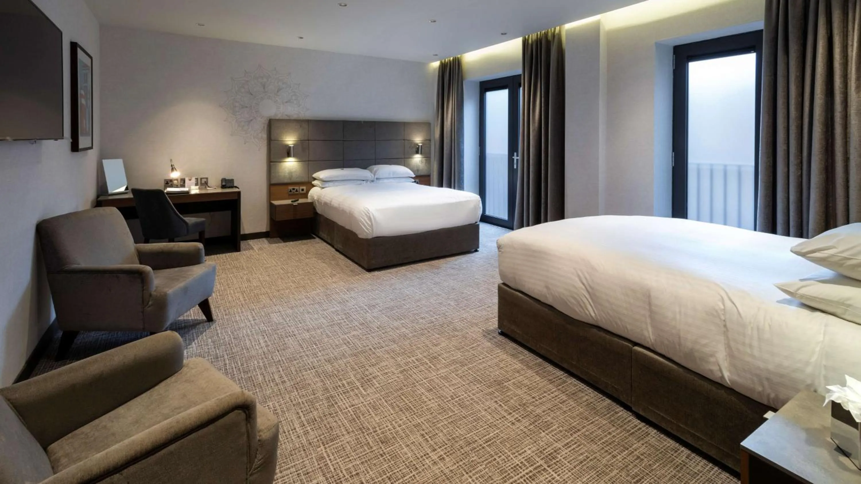 Bed in DoubleTree by Hilton Belfast City Ten Square