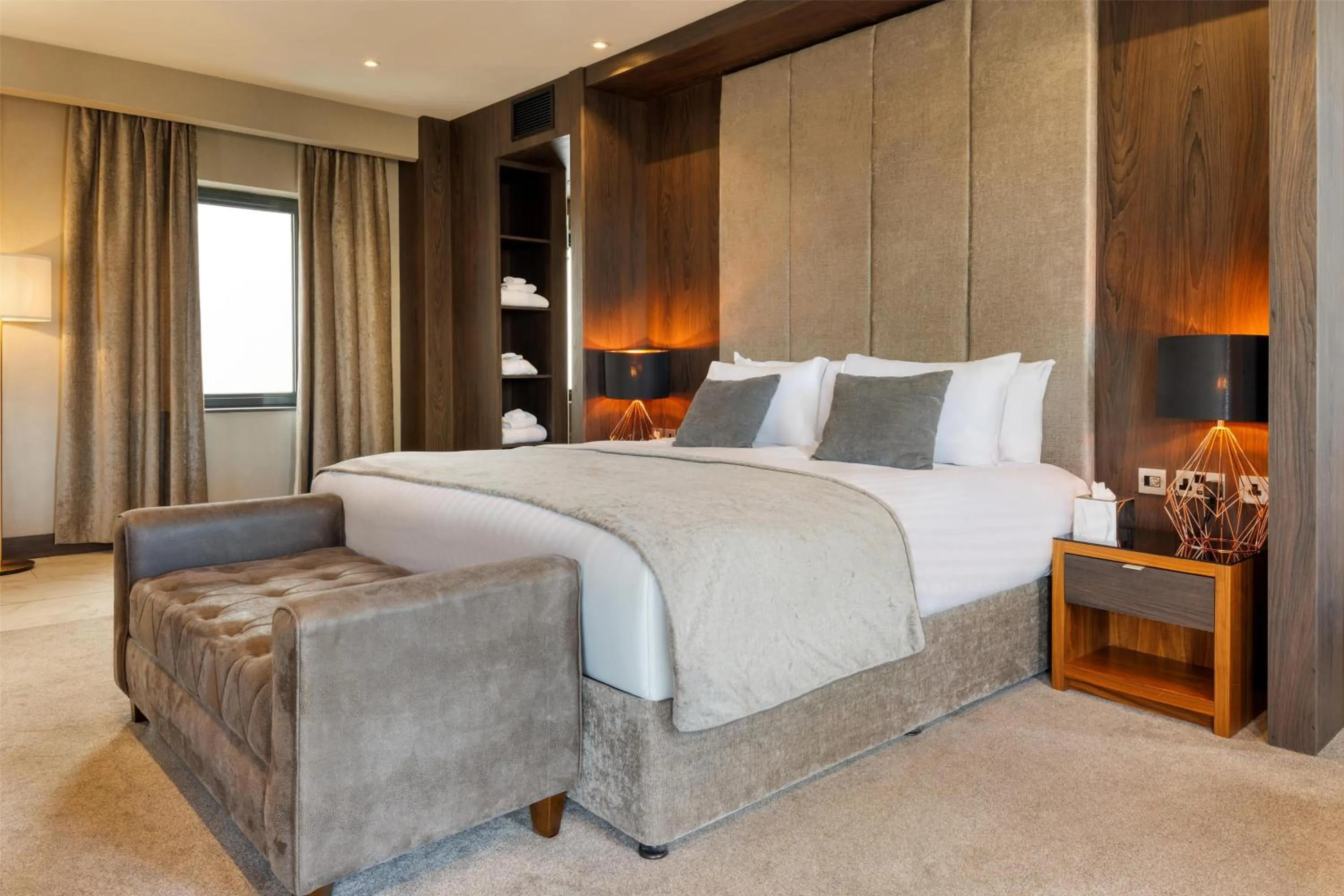 Bed in DoubleTree by Hilton Belfast City Ten Square