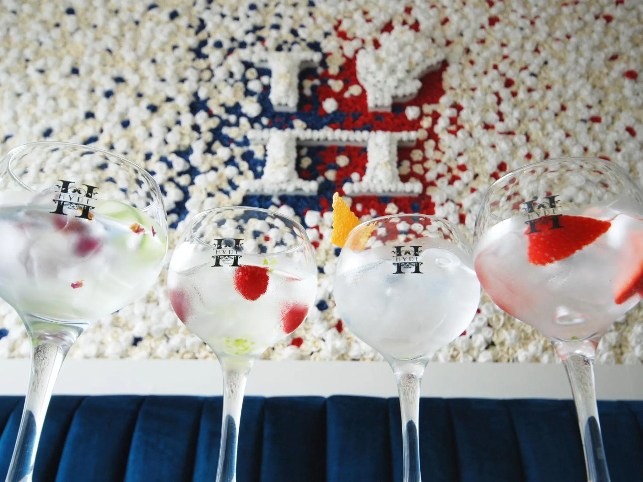 Alcoholic drinks in HYDE Hotel