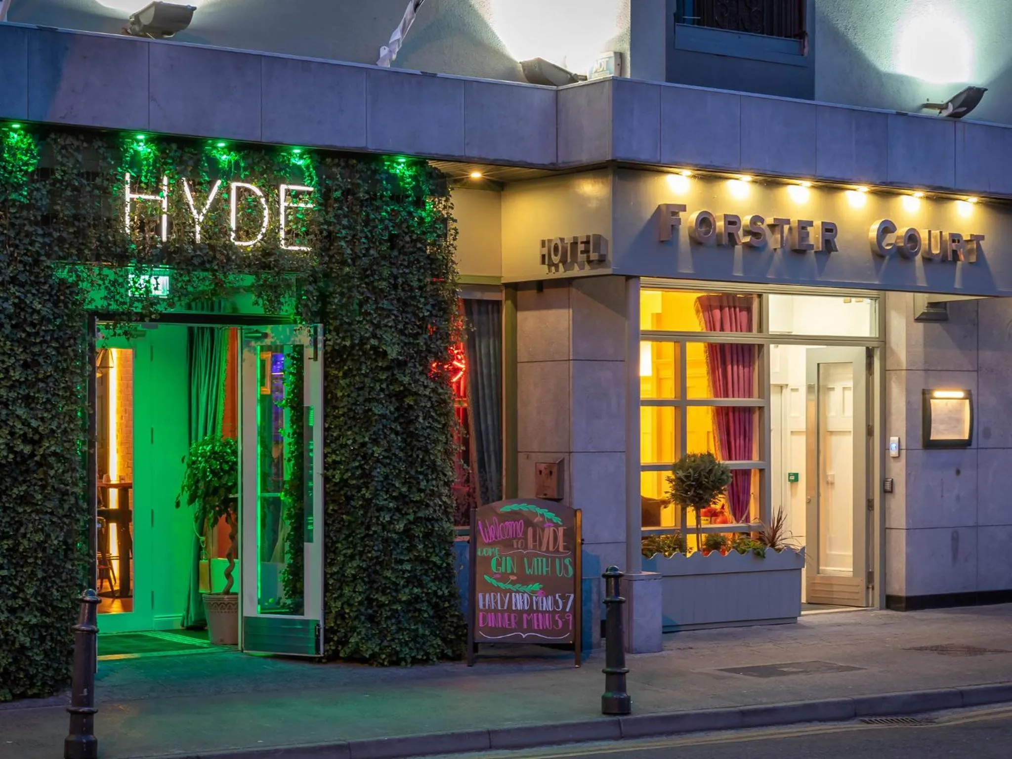 Facade/entrance in HYDE Hotel