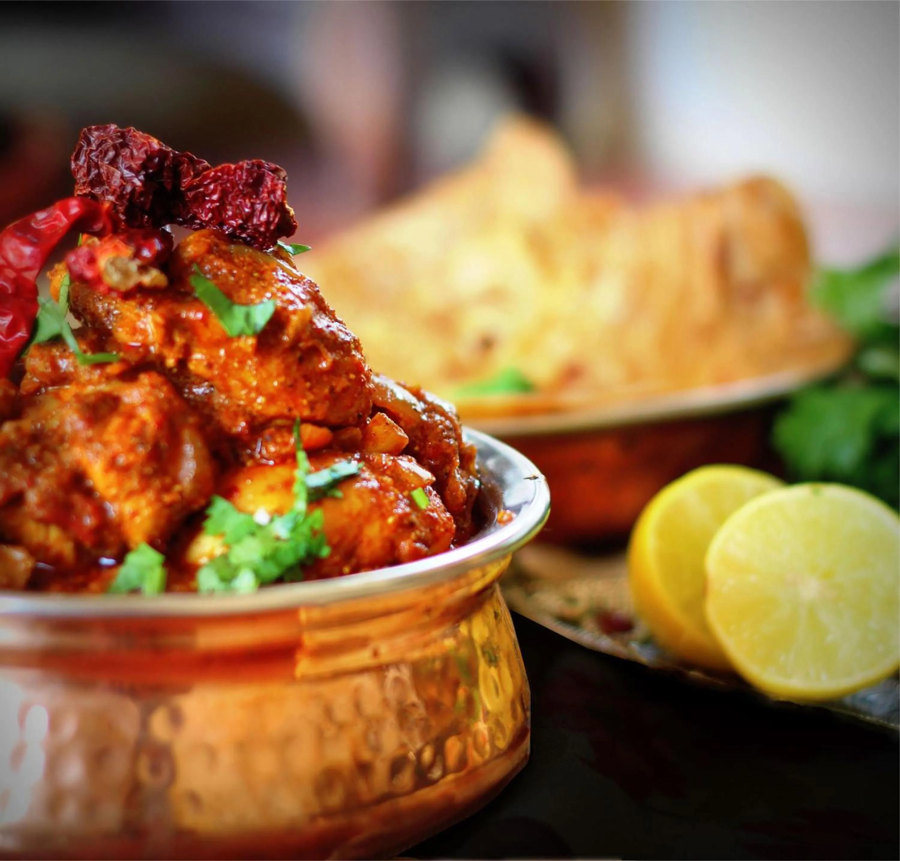 Food close-up in Hotel Noorjahan Grand