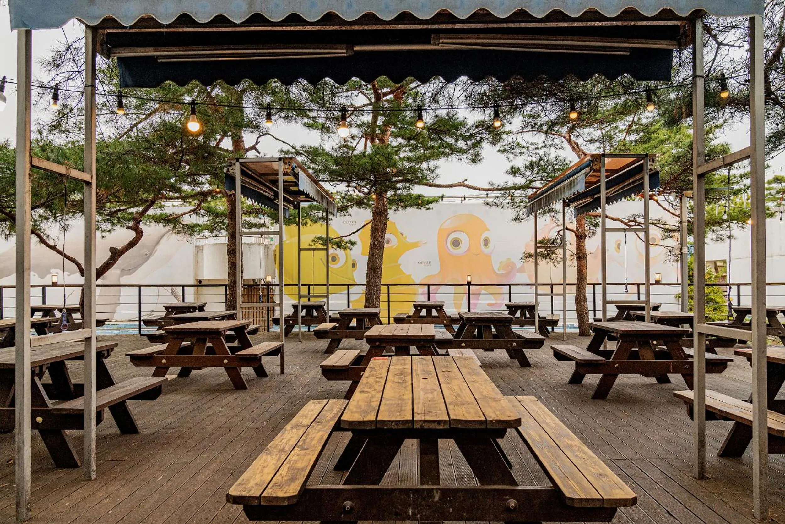 BBQ facilities in Ocean 2 You Resort Seorak Beach Hotel & Condo