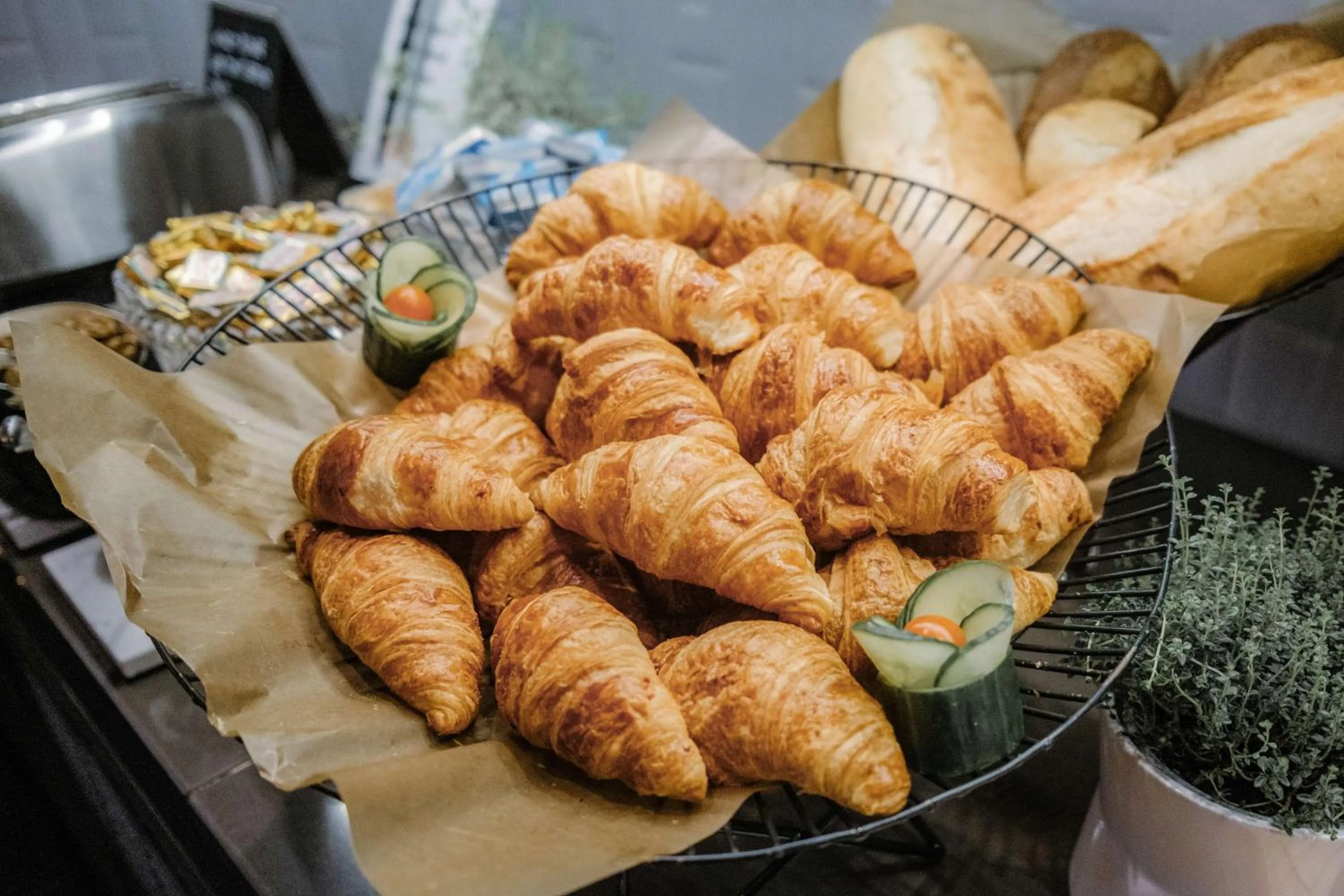 Breakfast in Radisson Blu Airport Terminal Hotel