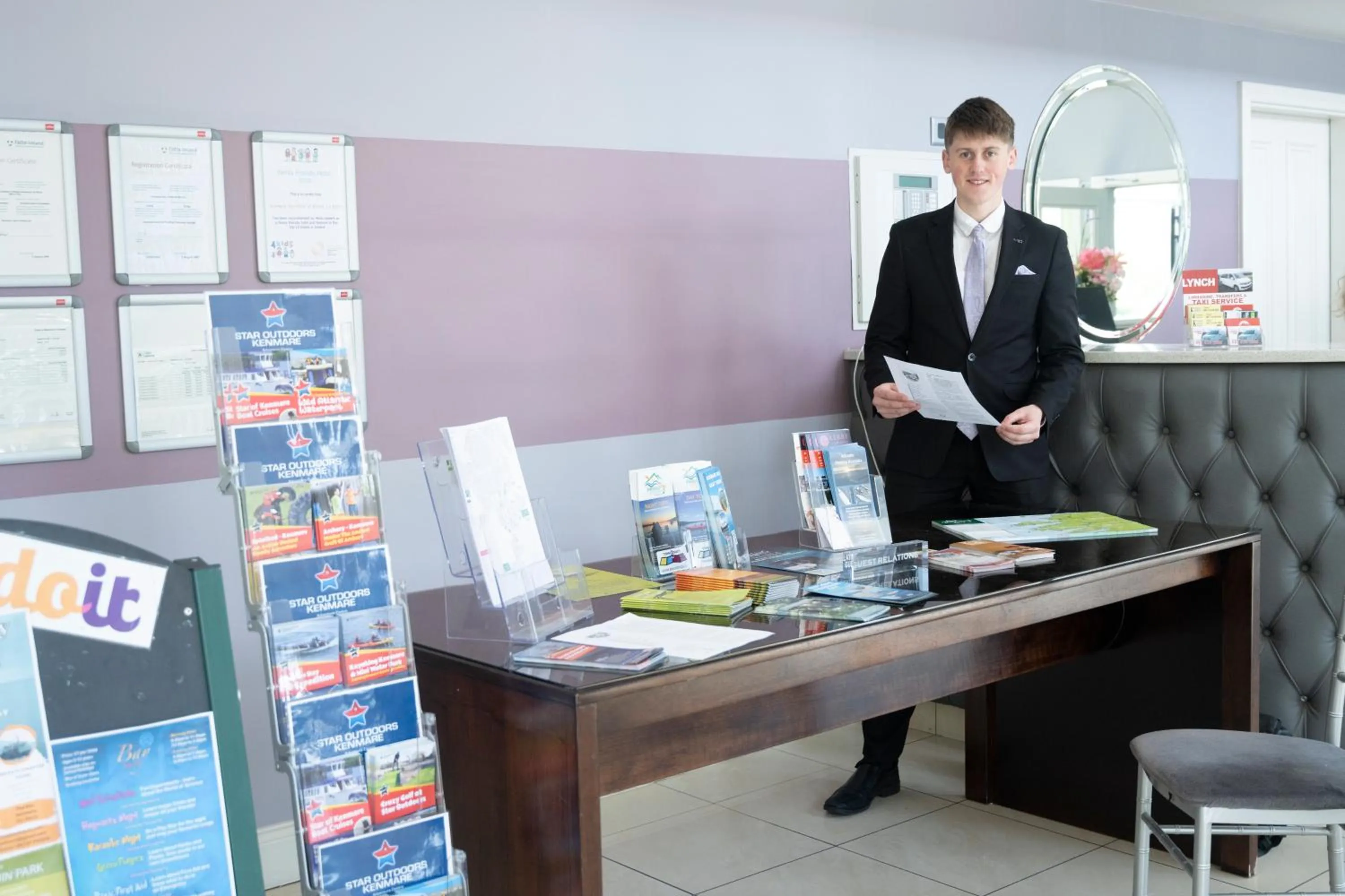 Lobby or reception in The Kenmare Bay Hotel & Luxury Lodges Resort