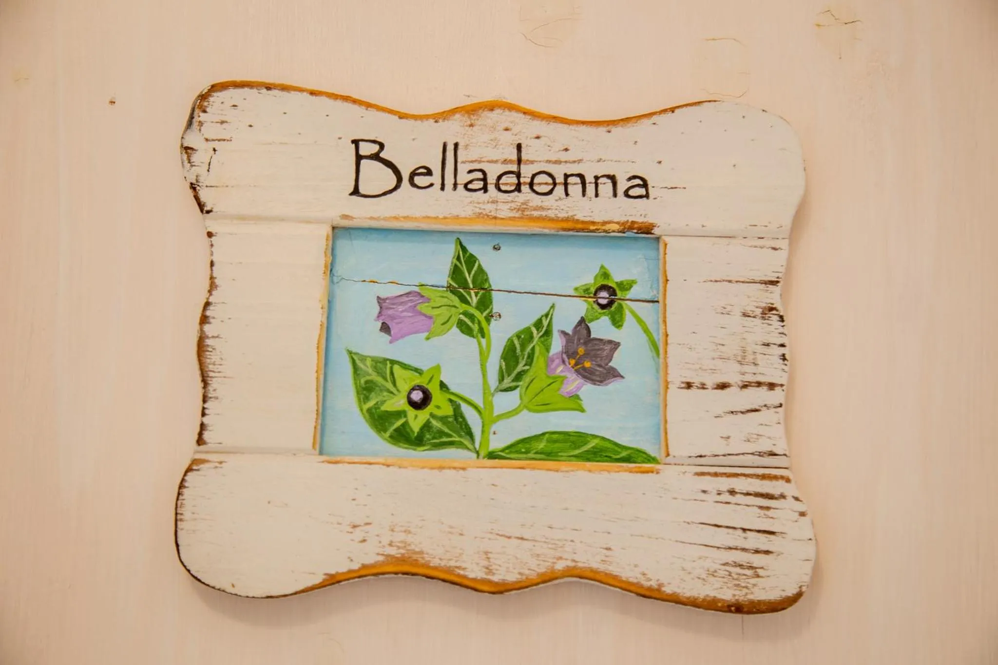 Text overlay in Casa Giada B&B