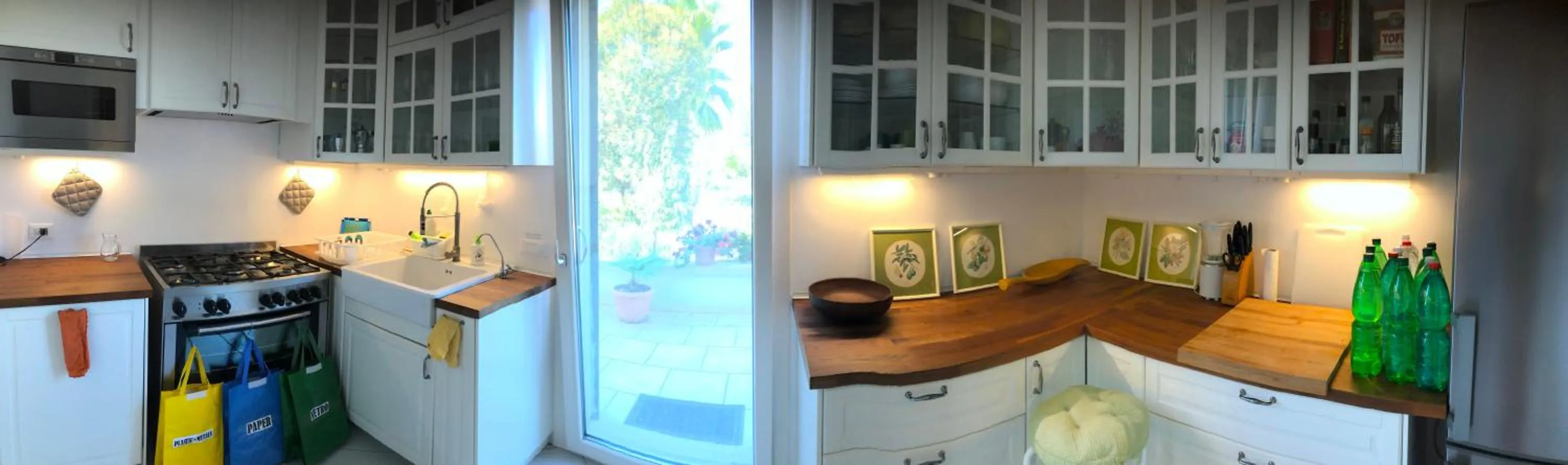 Kitchen or kitchenette in Casa Giada B&B