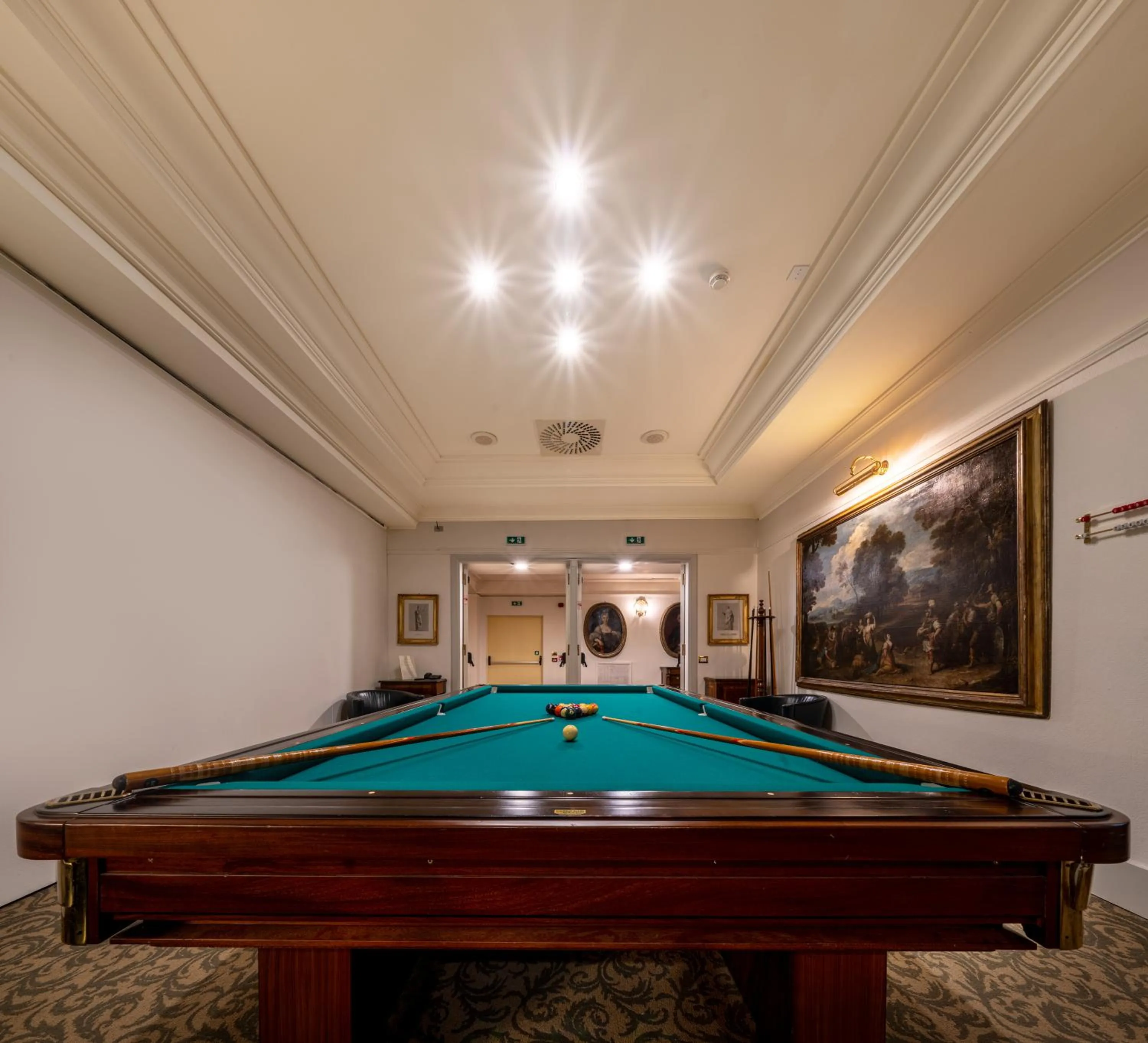 Billiard in Excelsior Palace Portofino Coast