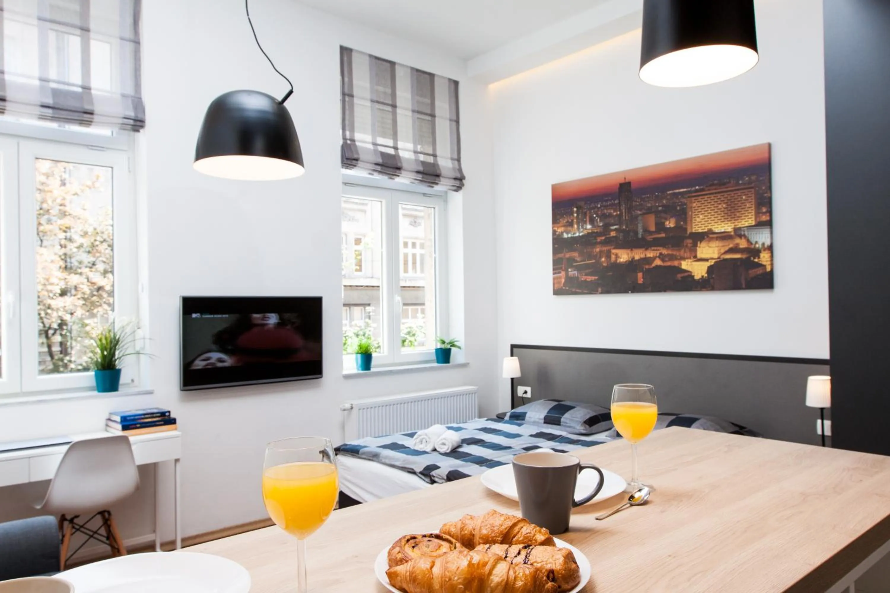Living room in LOOX apartments Hatzova