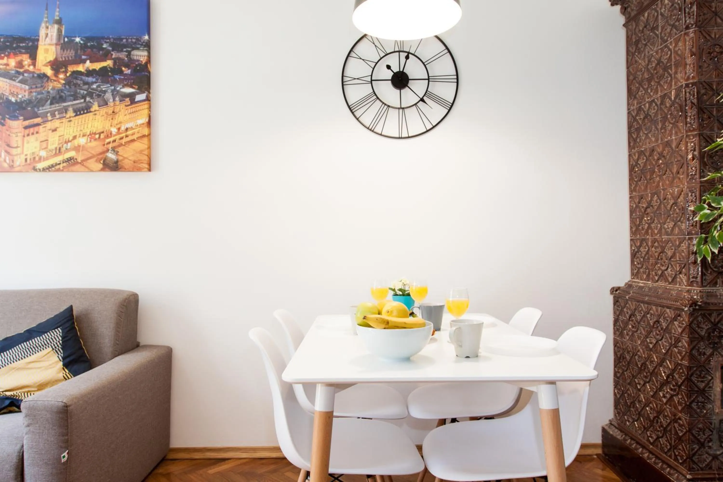 Living room in LOOX apartments Hatzova