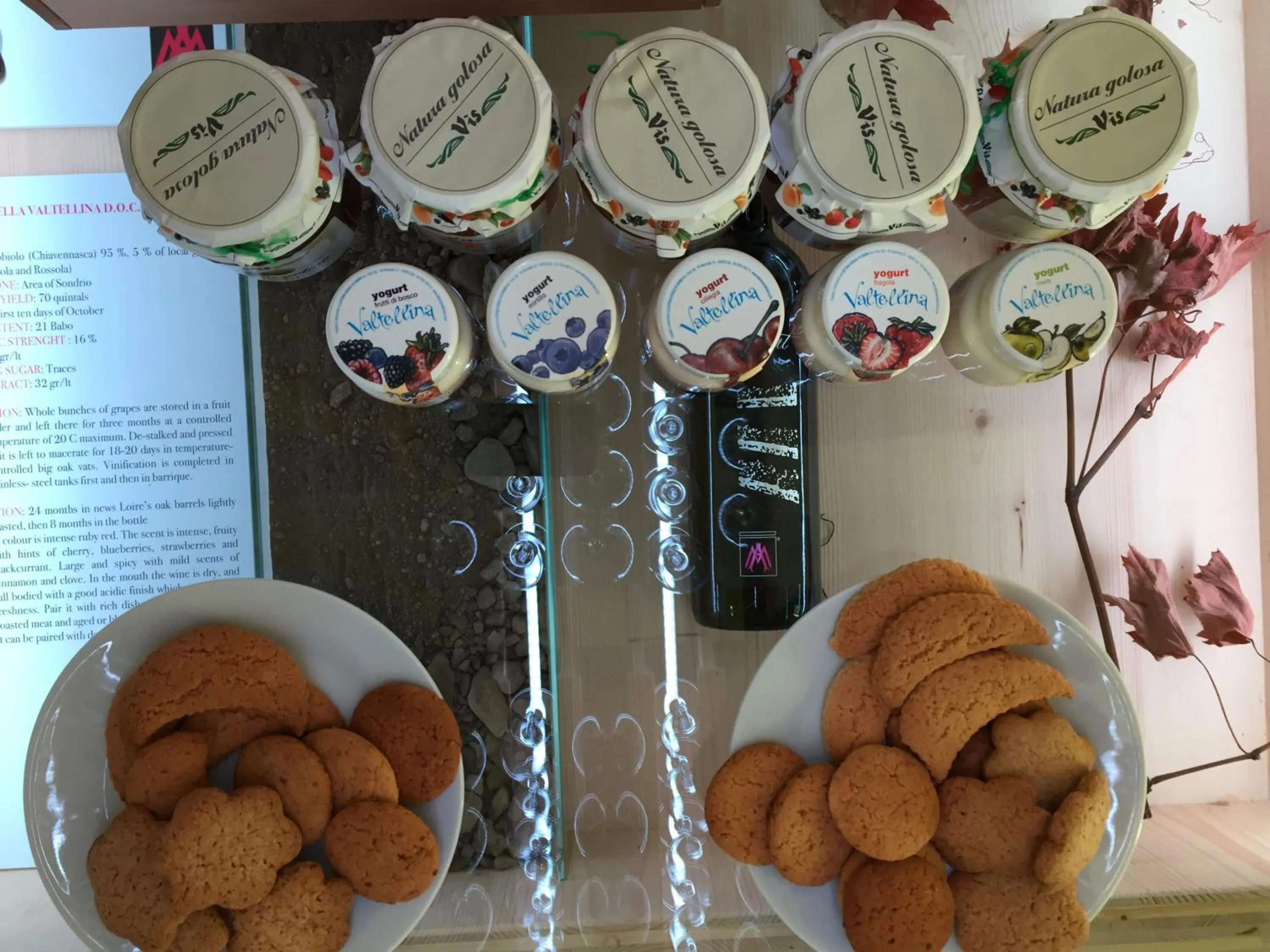 Food and drinks in winebnb