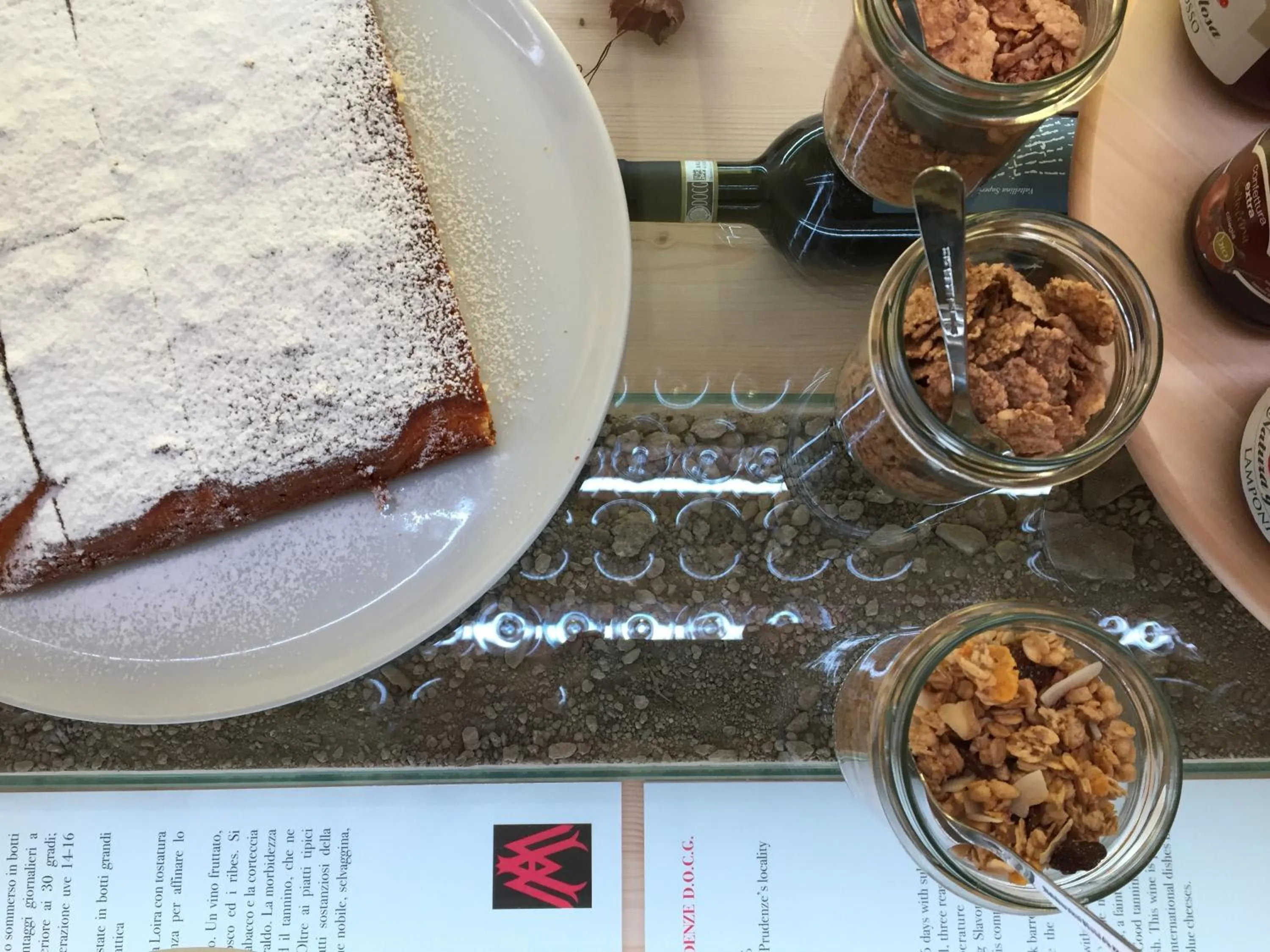 Food and drinks in winebnb