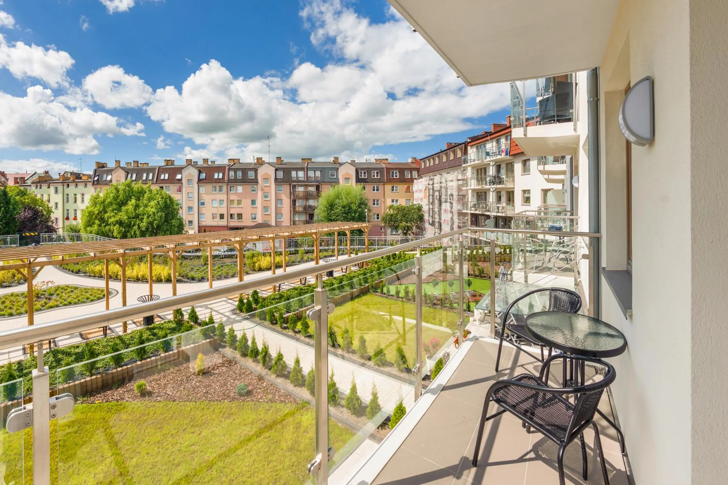 Balcony/Terrace in Kwartał Róży Wiatrów, Sun & Snow