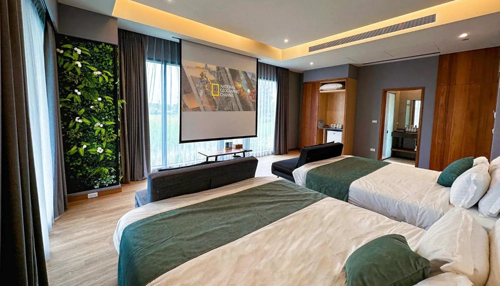 Building H - Quadruple Room with Garden View in Villa LOHERB Building H - Quadruple Room with Garden View in Villa LOHERB