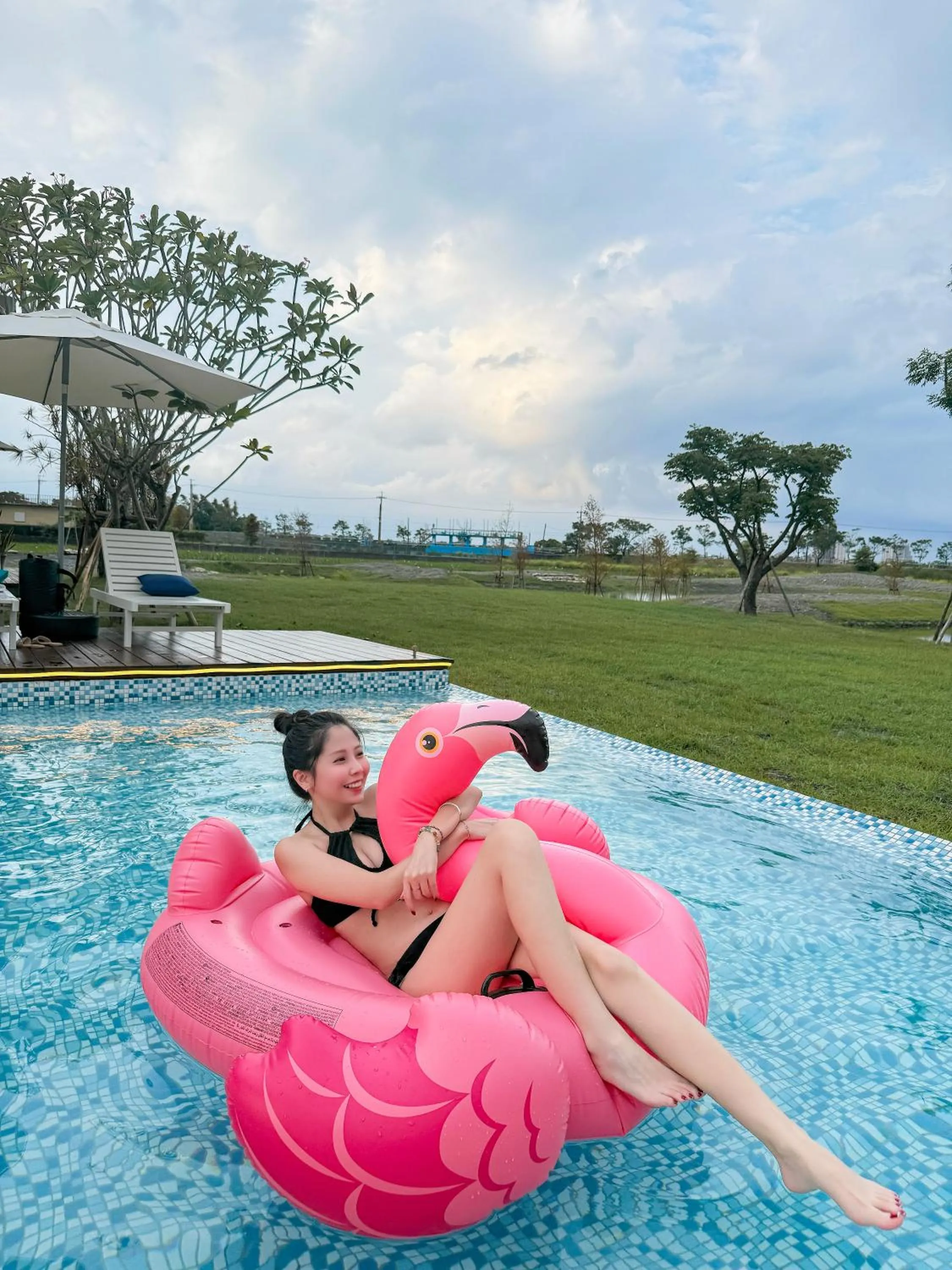Swimming pool in Villa LOHERB
