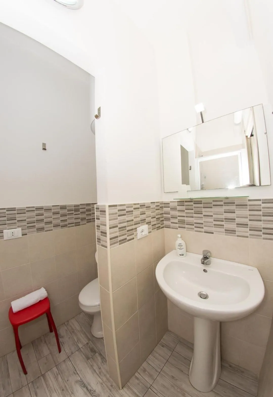 Bathroom in B&B Into Palermo Rooms vicino al teatro Massimo